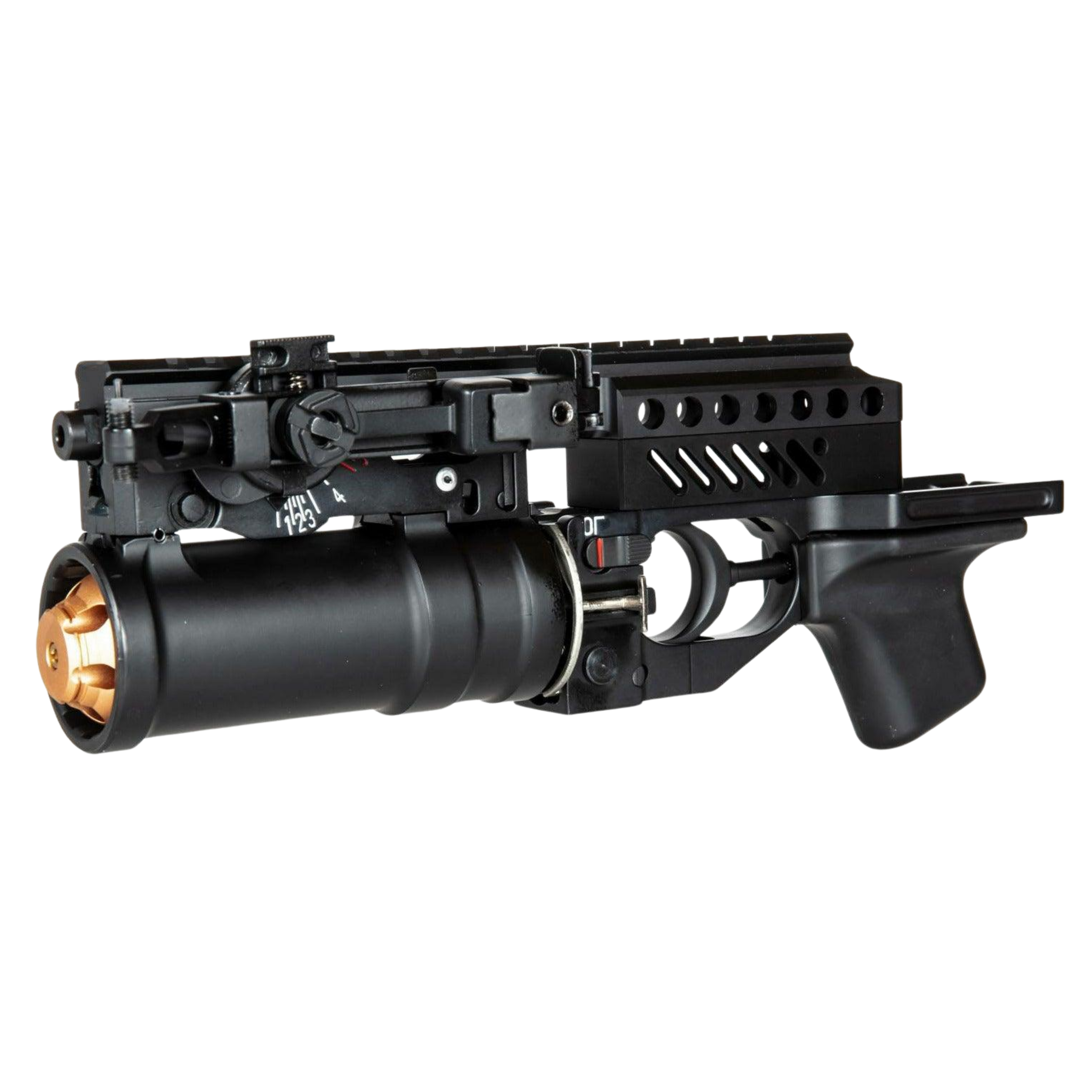 Double Bell K-55A GP-25 Metal Grenade Launcher Gas Powered Gel Blaster