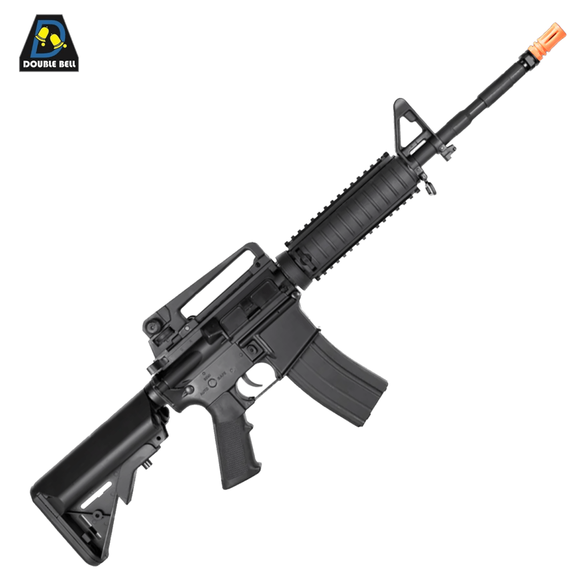 Double Bell M4A1 RIS AEG Gel Blaster - Black - Tactical Edge Hobbies