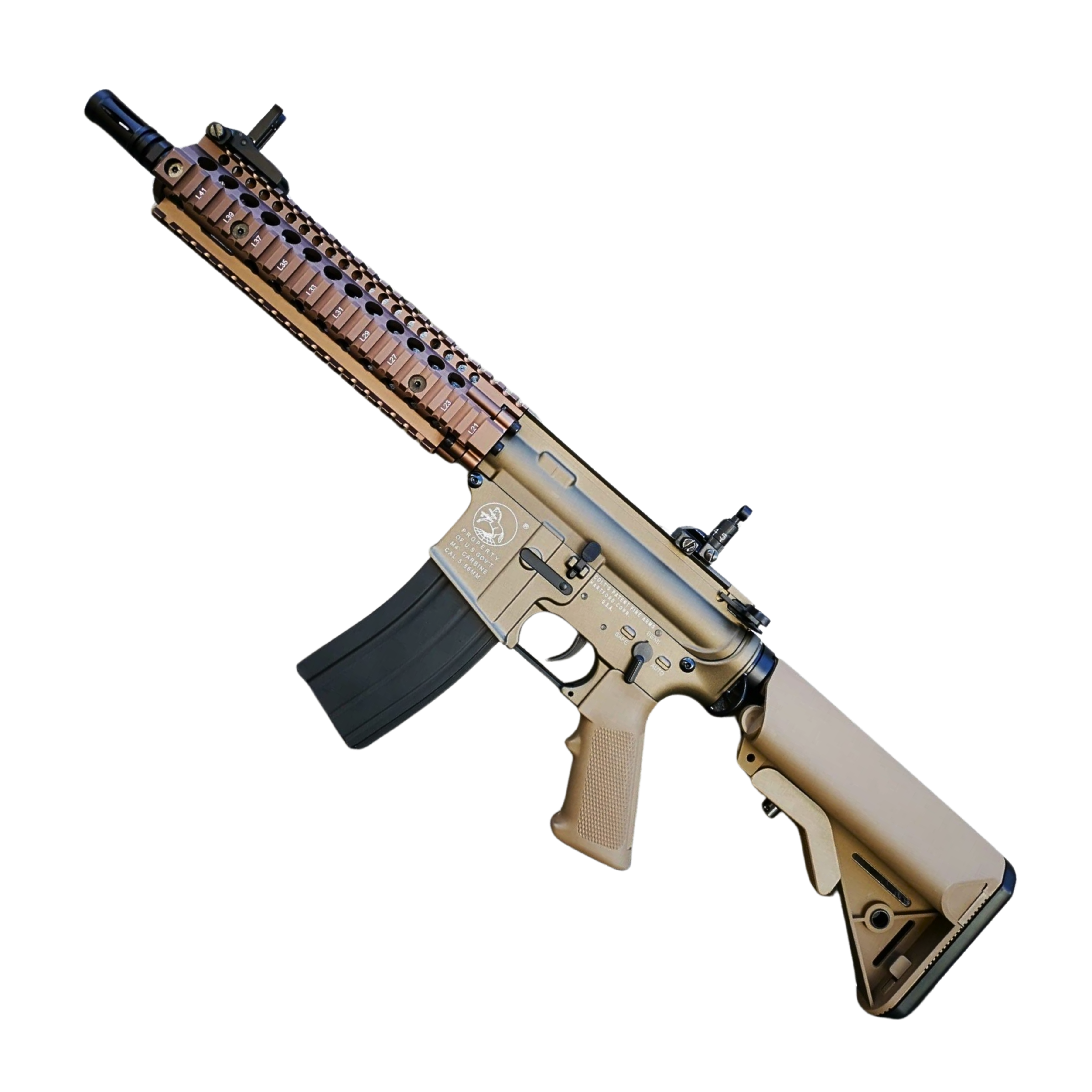 Double Bell MK18 AEG Metal Gel Blaster - Tan