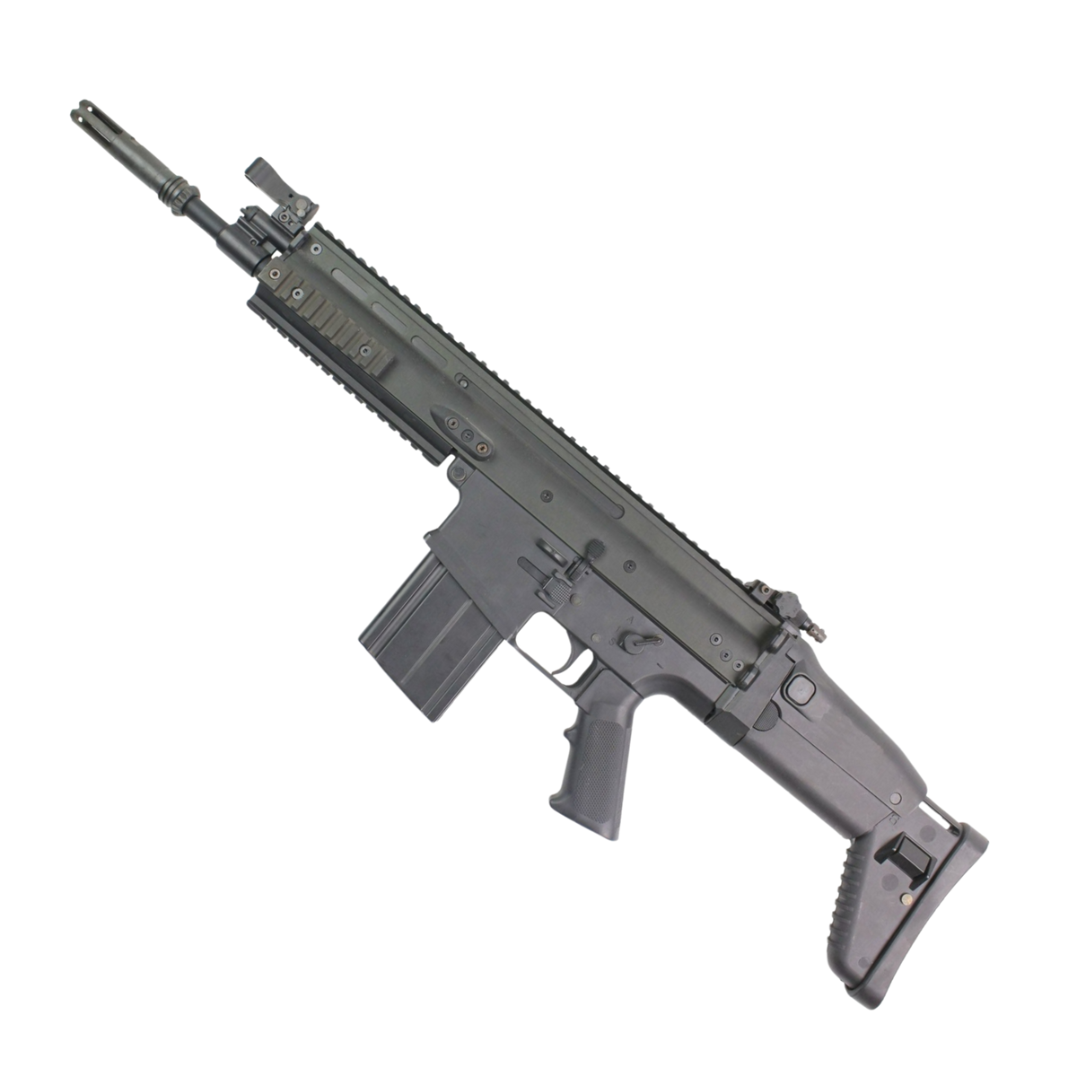 Double Bell SCAR-H Standard / Mk17 Metal AEG Gel Blaster - Black