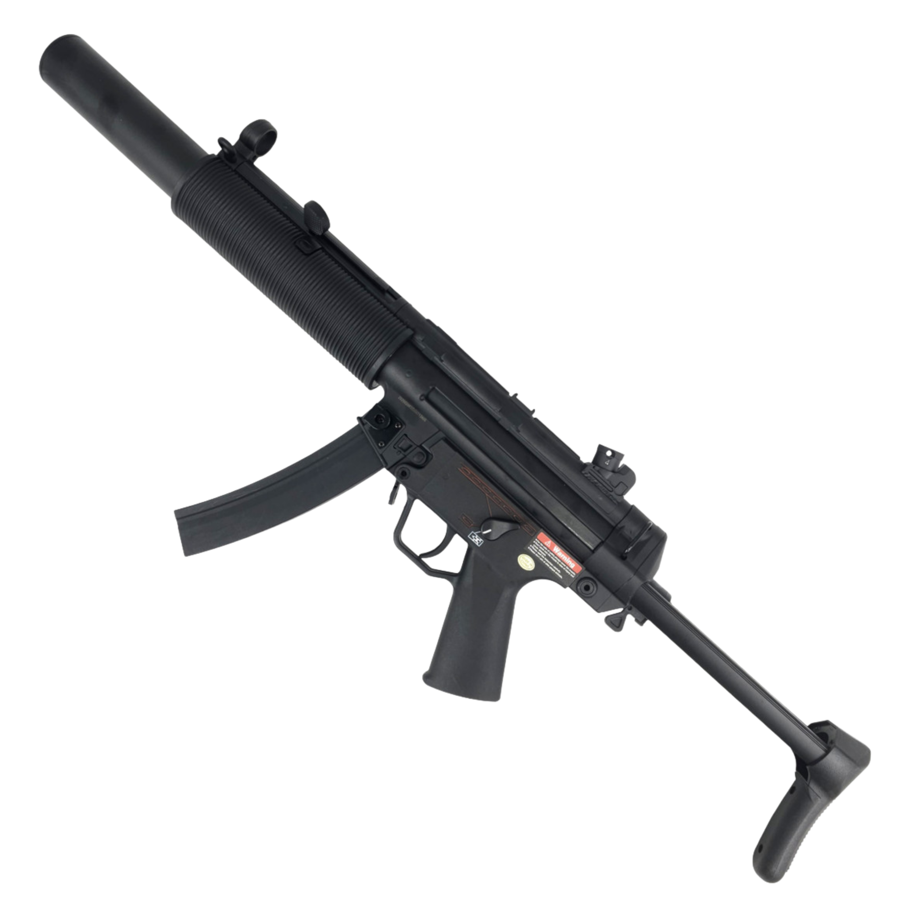 Golden Eagle MP5 SD3 AEG Suppressed SMG Gel Blaster