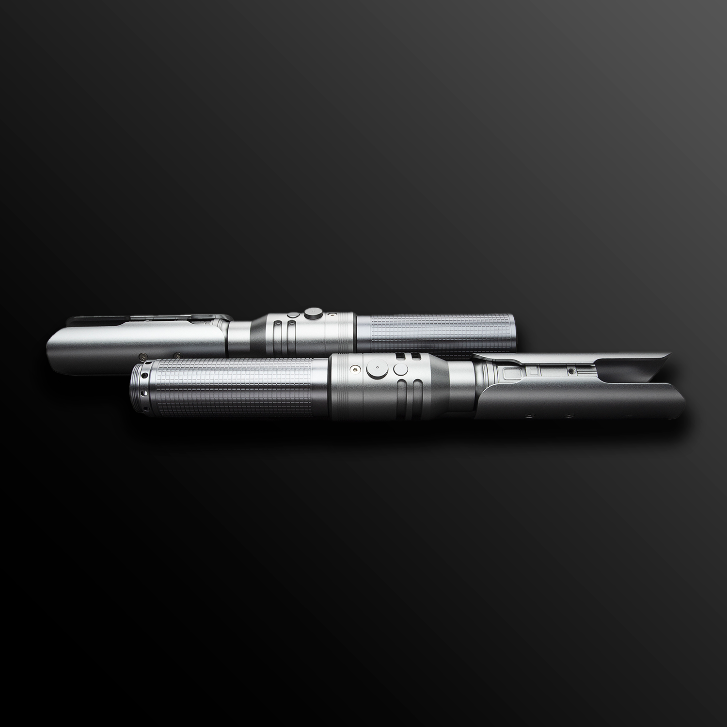 Handcrafted lightsaber with Kal Kestis design and blue glow – Battle Sabers