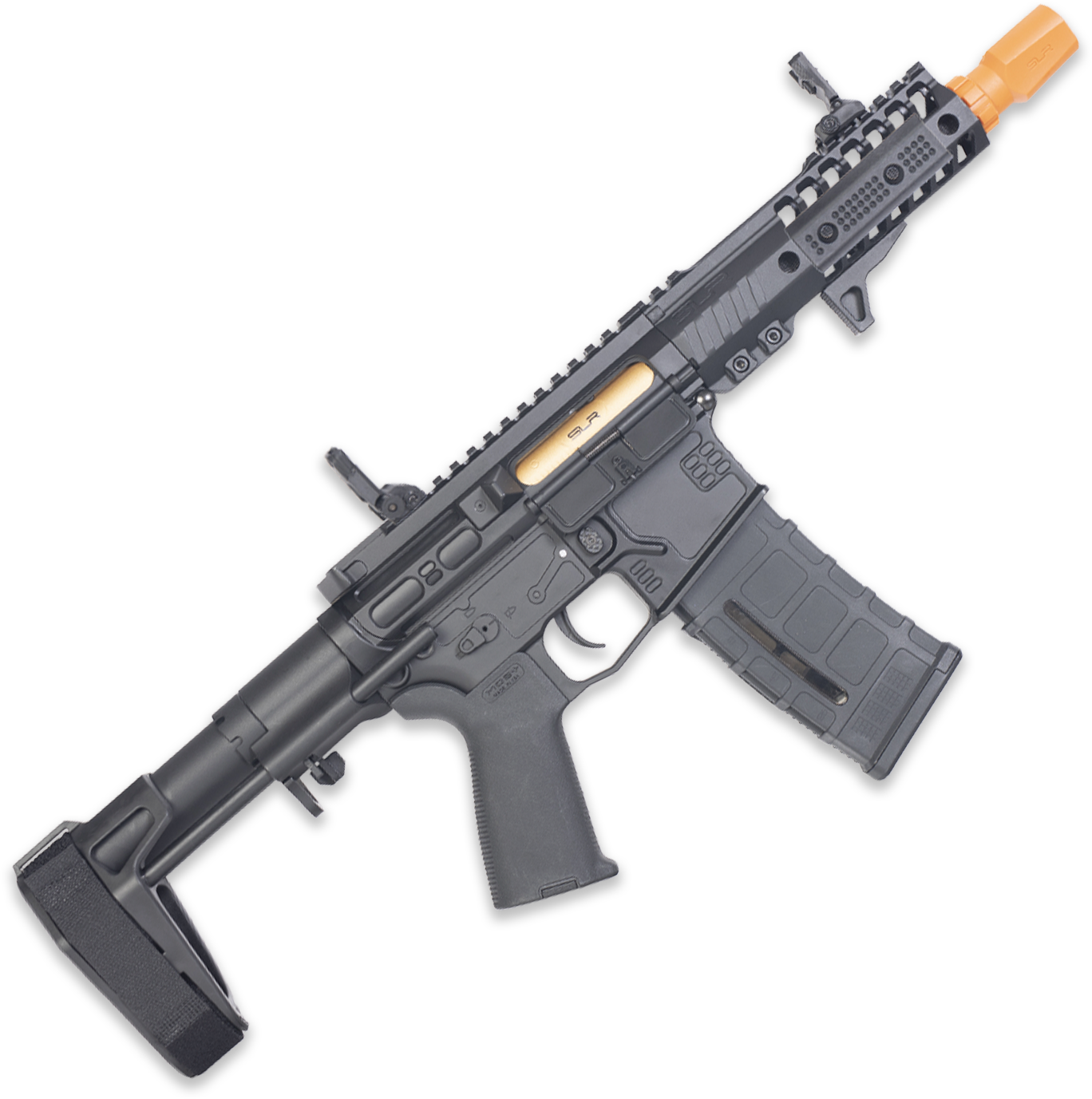 SLR CQB Gel Blaster with Metal Gears - Black