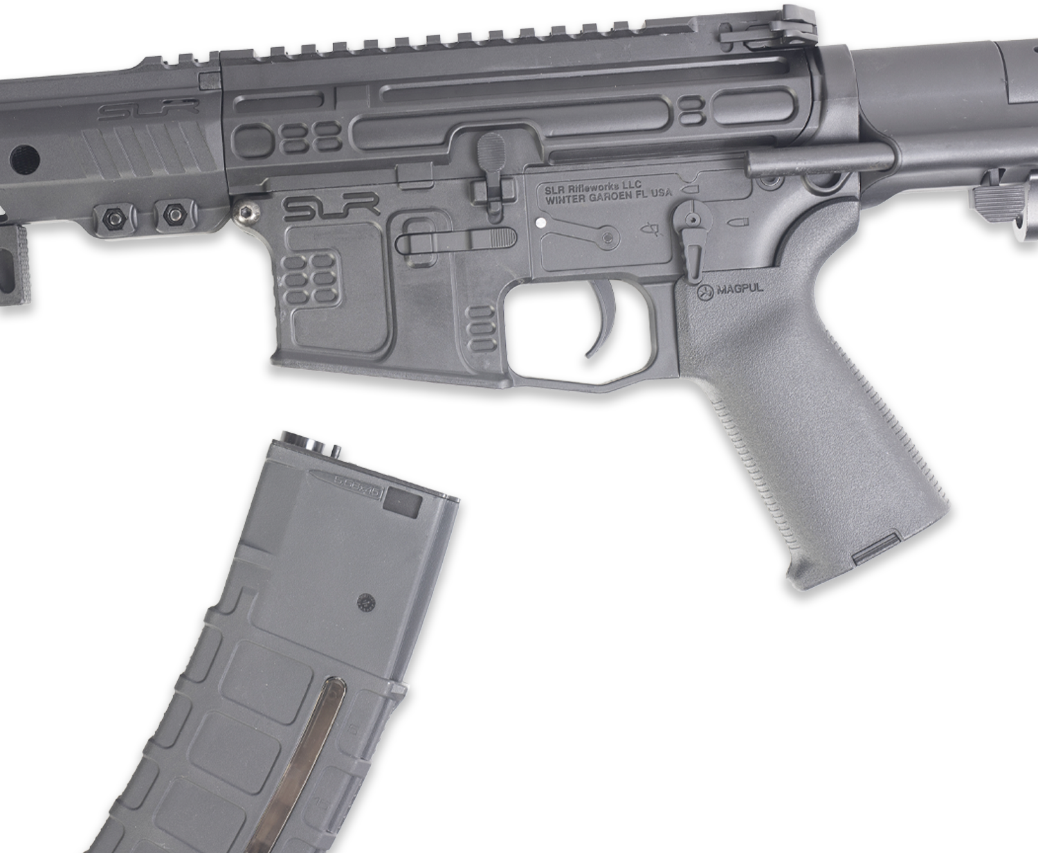 SLR CQB Gel Blaster with Metal Gears - Black