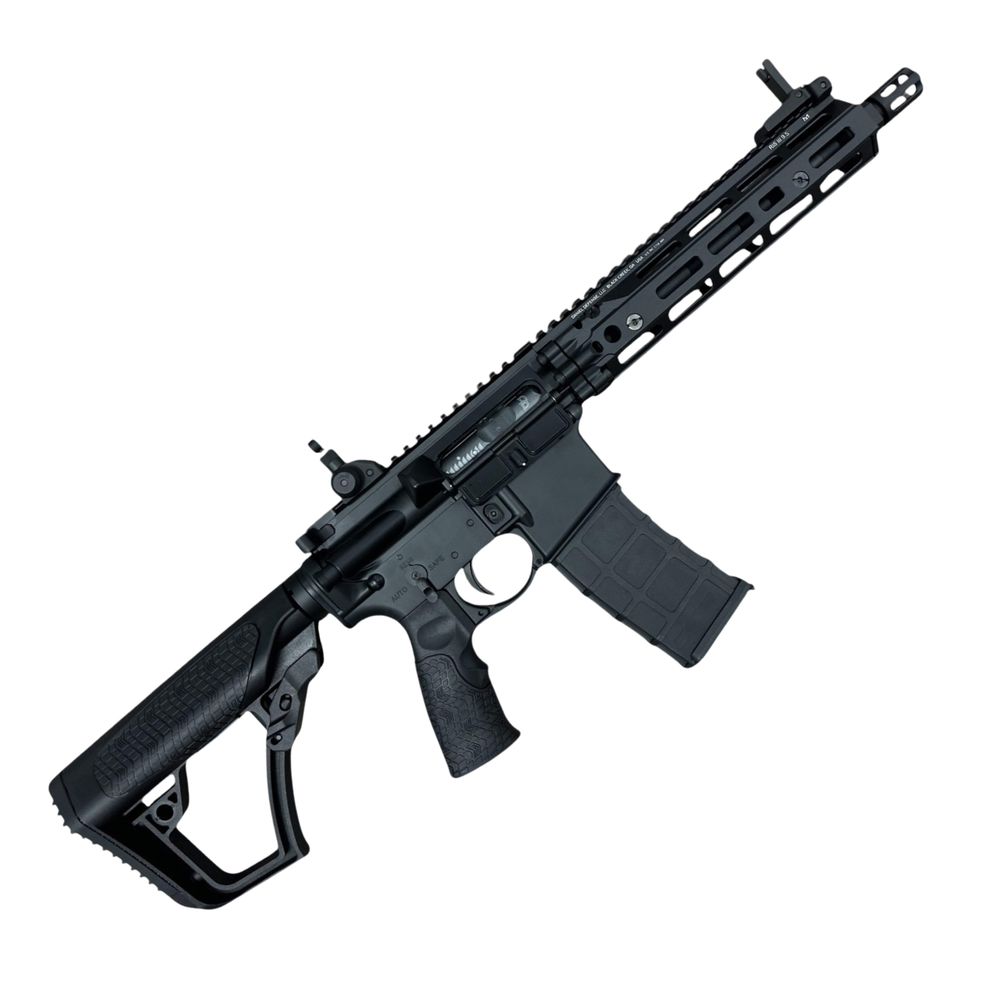 Golden Eagle EMG Helios Daniel Defense Licensed DD4 RIII GBBR Gel Blaster - Black