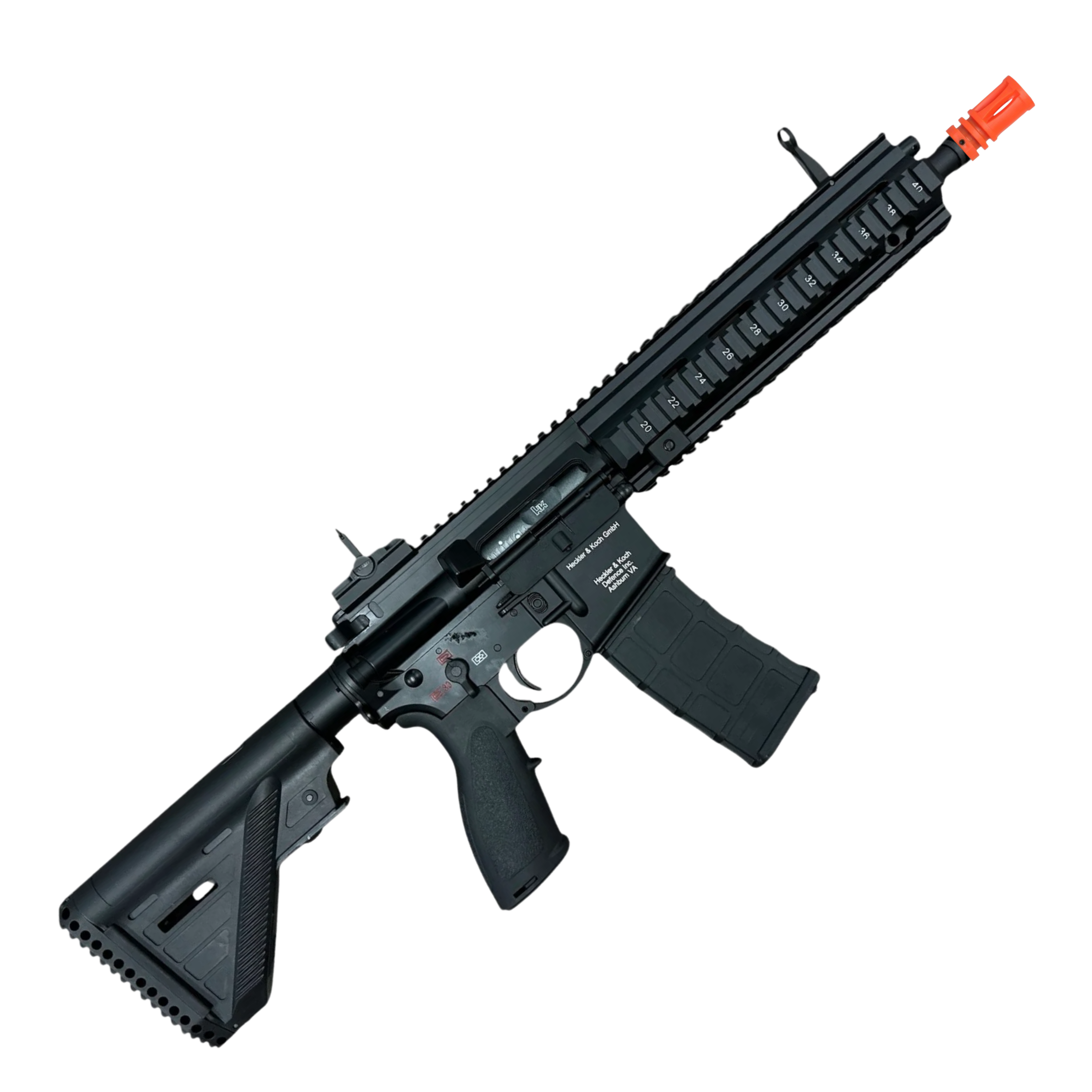 Golden Eagle HK416A5 Gas Blowback (GBBR) Gel Blaster Rifle - Black