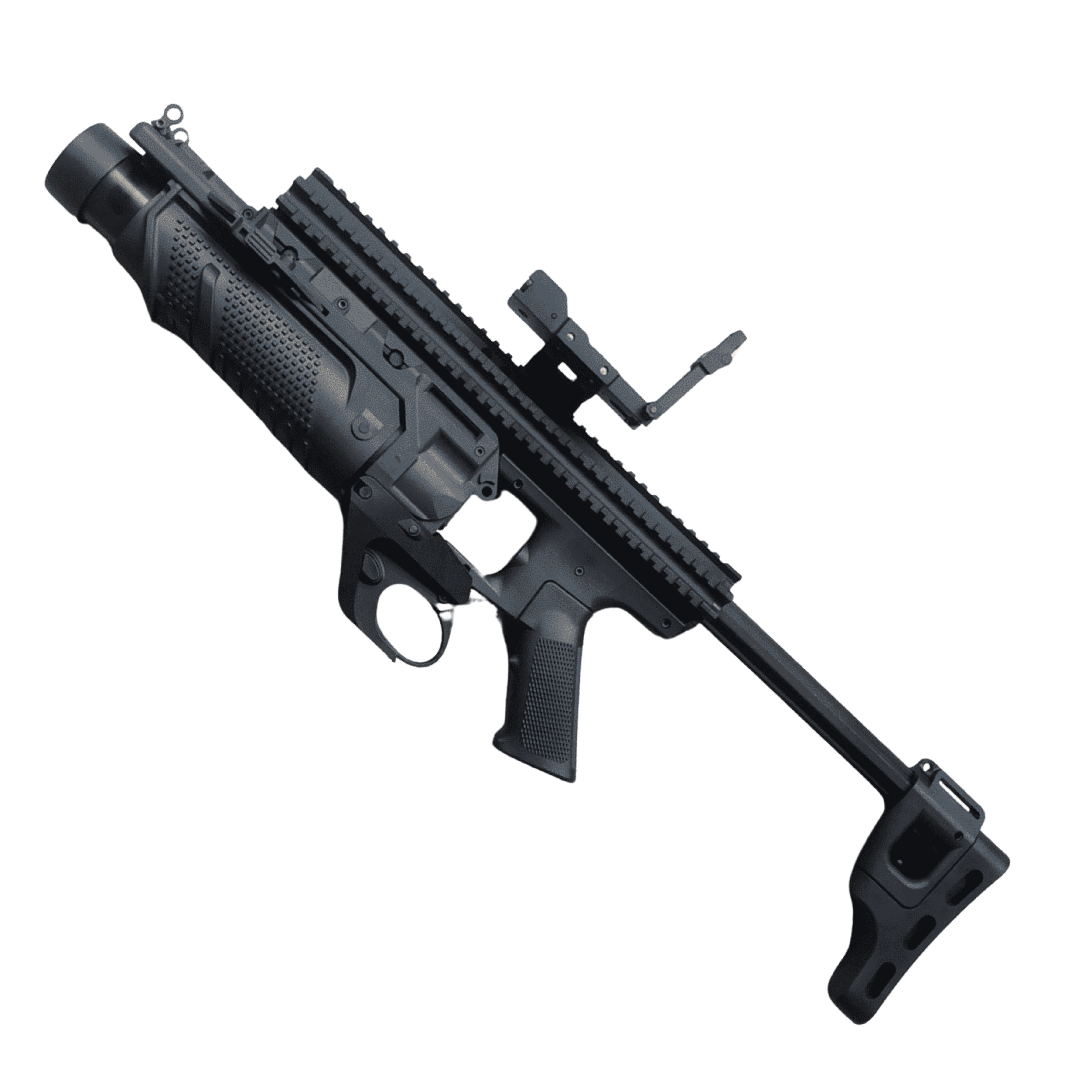 MK13 EGLM Metal Grenade Launcher Gas Powered Gel Blaster GBB Stand-Alone Launcher-Black