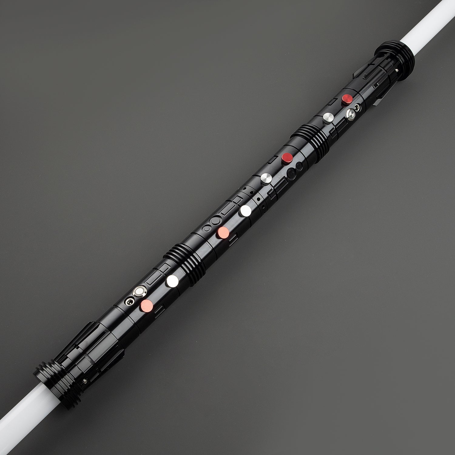 Dual Sided Maul Themed Light Saber with a fierce, fiery glow - Battle Sabers