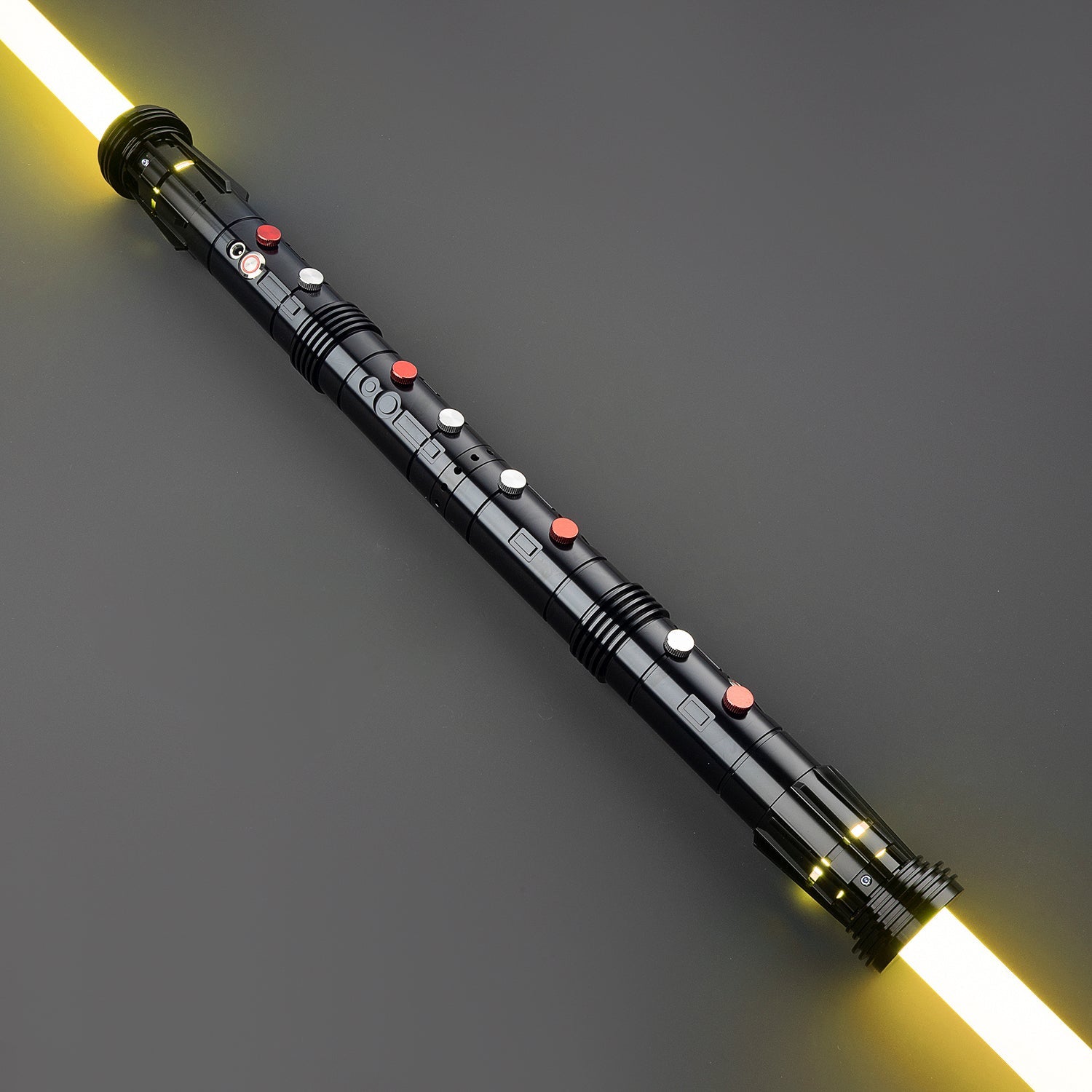 Maul Themed Light Saber emitting powerful energy from both blades - Battle Sabers