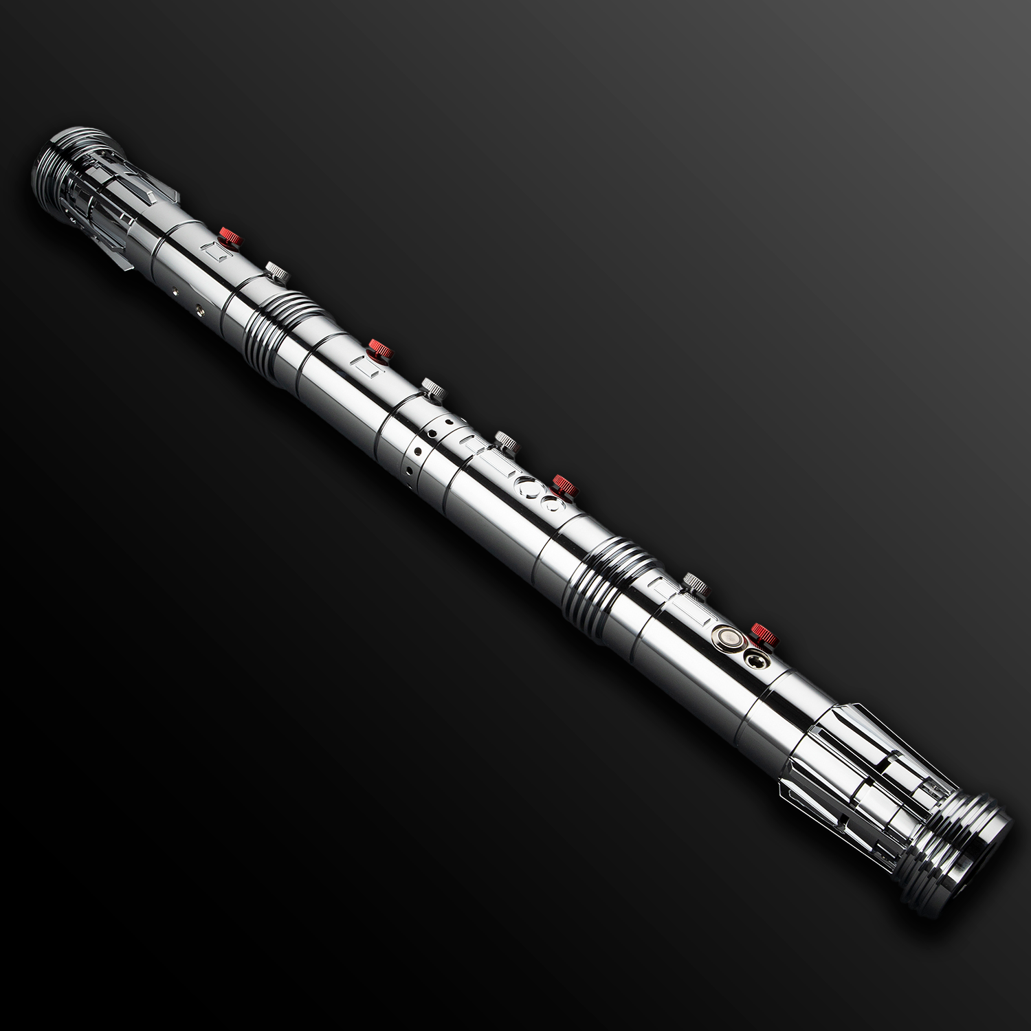 Maul themed silver saber – Battle Sabers