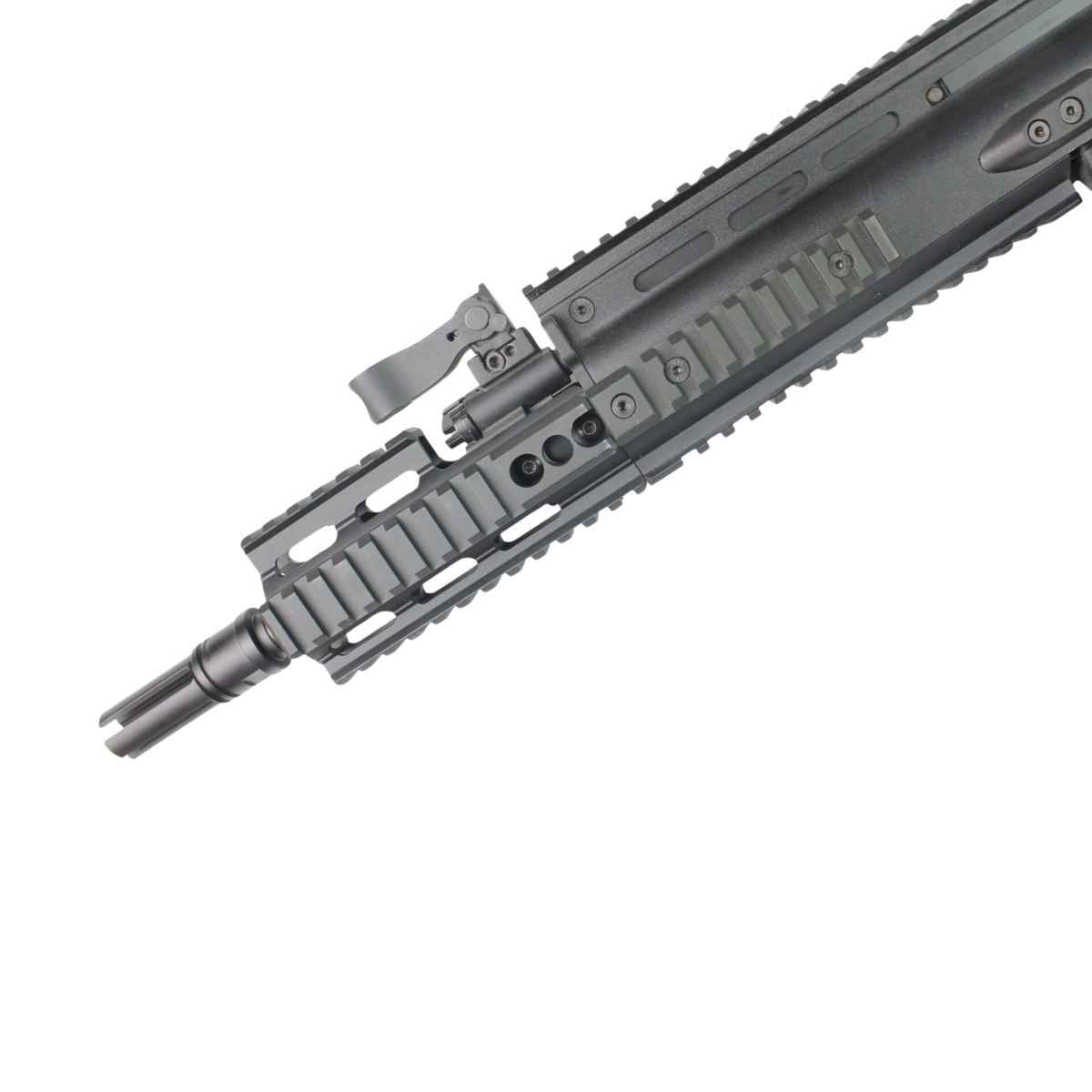 Double Bell SCAR-H AEG MREX Metal Gel Blaster - Black