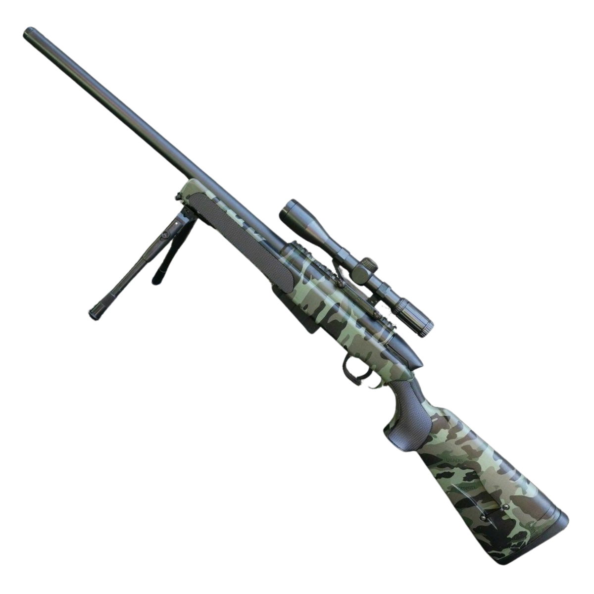 SSG69 Steyer Nylon Mag Fed Manual Sniper Rifle - Camo