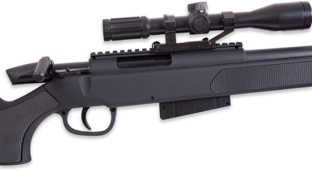 SSG69 Steyer Nylon Mag Fed Manual Sniper Rifle - Black