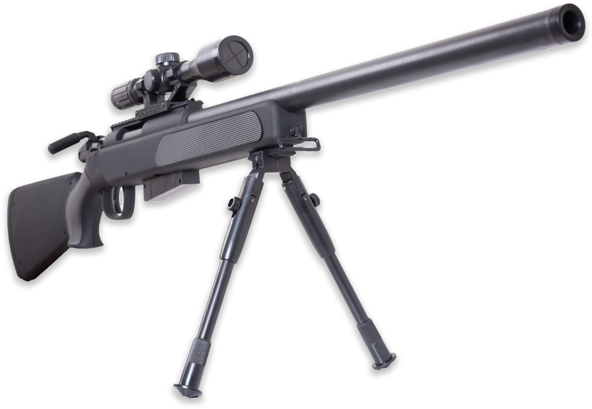 SSG69 Steyer Nylon Mag Fed Manual Sniper Rifle - Black