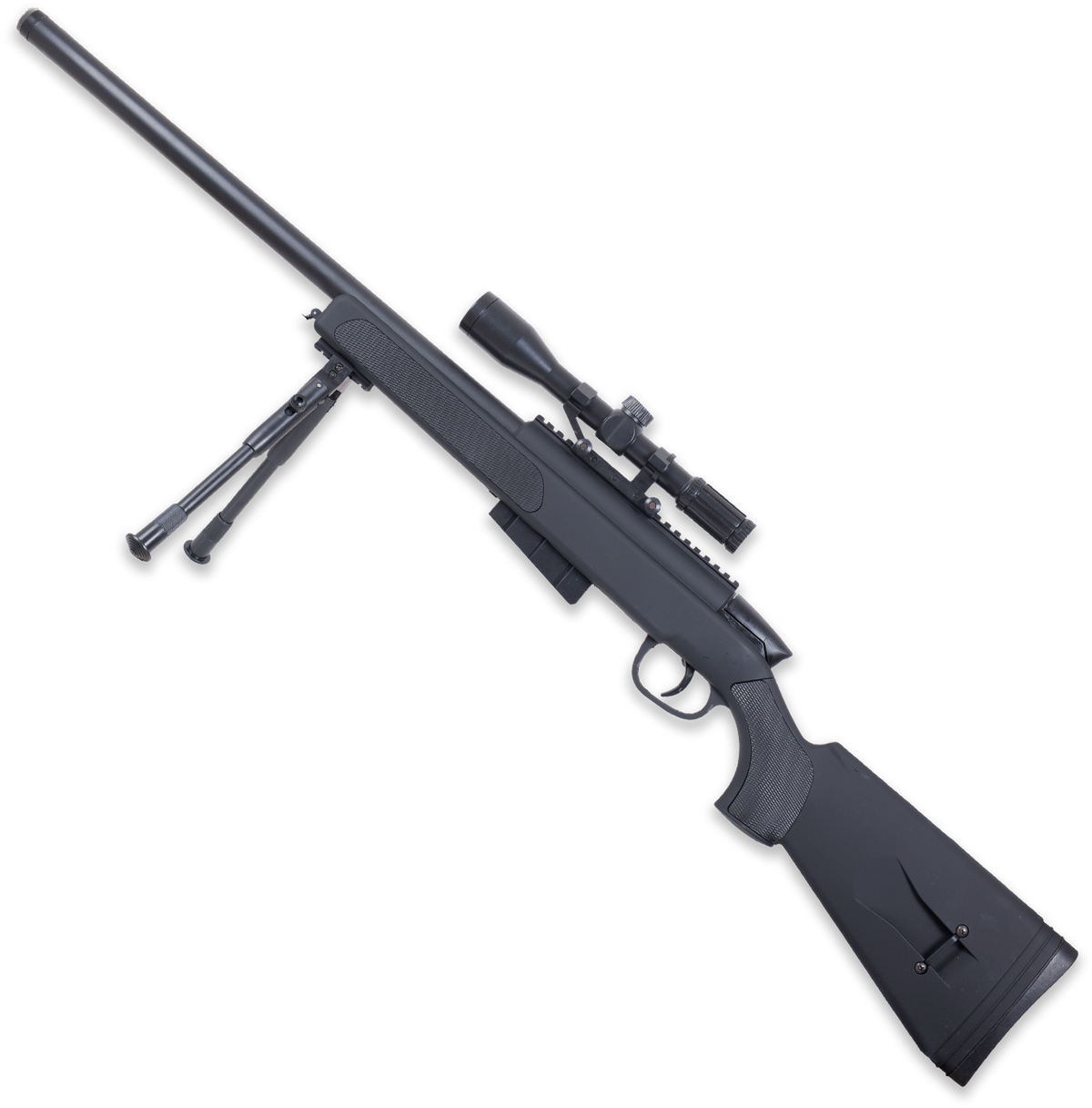SSG69 Steyer Nylon Mag Fed Manual Sniper Rifle - Black