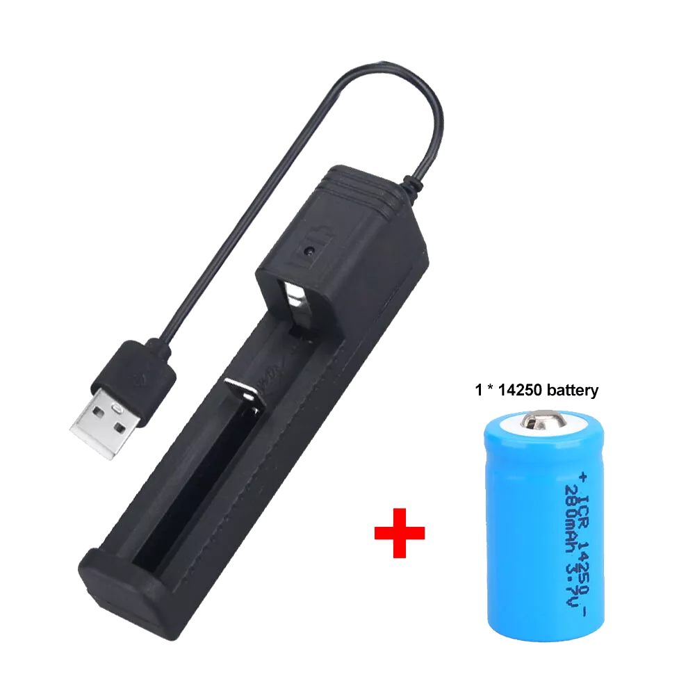 USB Rechargeable Battery Charger and CR123A battery - Tactical Edge Hobbies