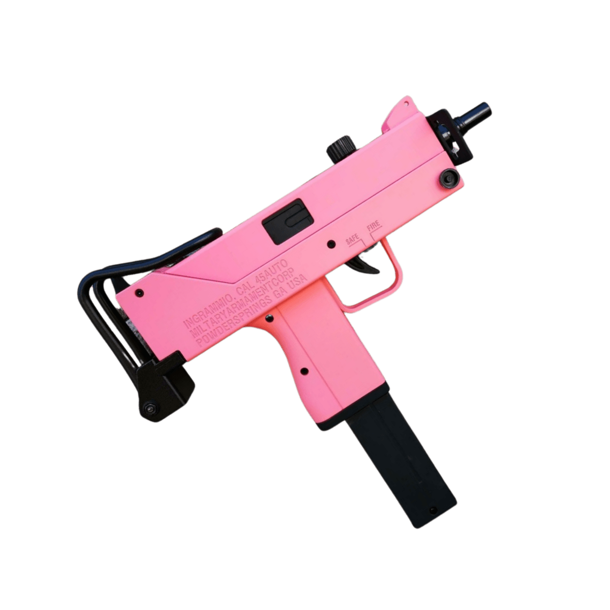 Bingfeng Mac 10 AEG SMG Gel Blaster - Pink