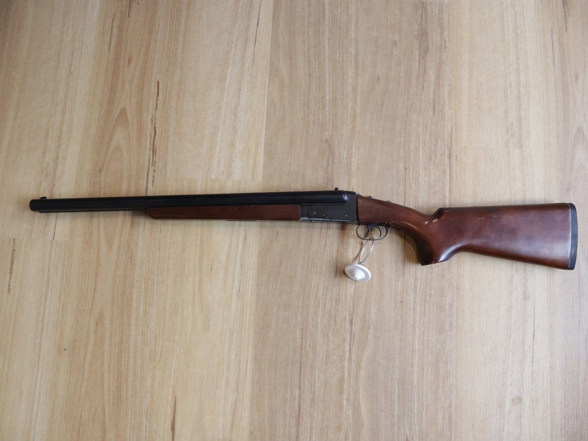Boneyard -  HWASAN 0521 Real Wood Double Barrel Gas Gel Blaster
