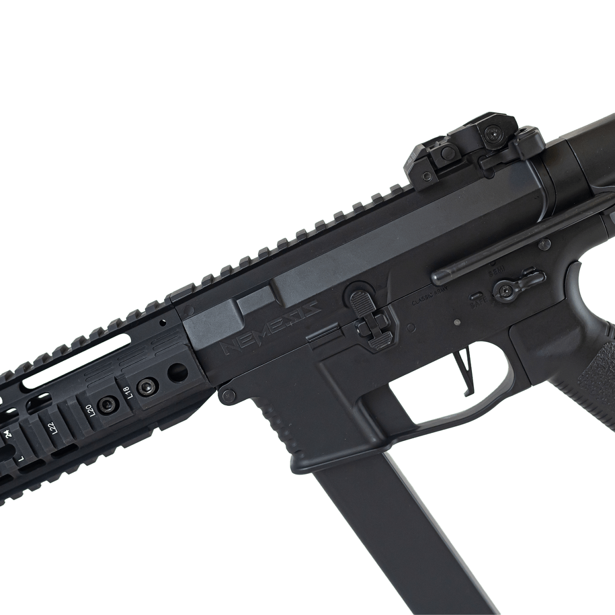 Classic Army Nemesis X9 Metal AEG Gel Blaster featuring ergonomic design for comfort - Tactical Edge Hobbies