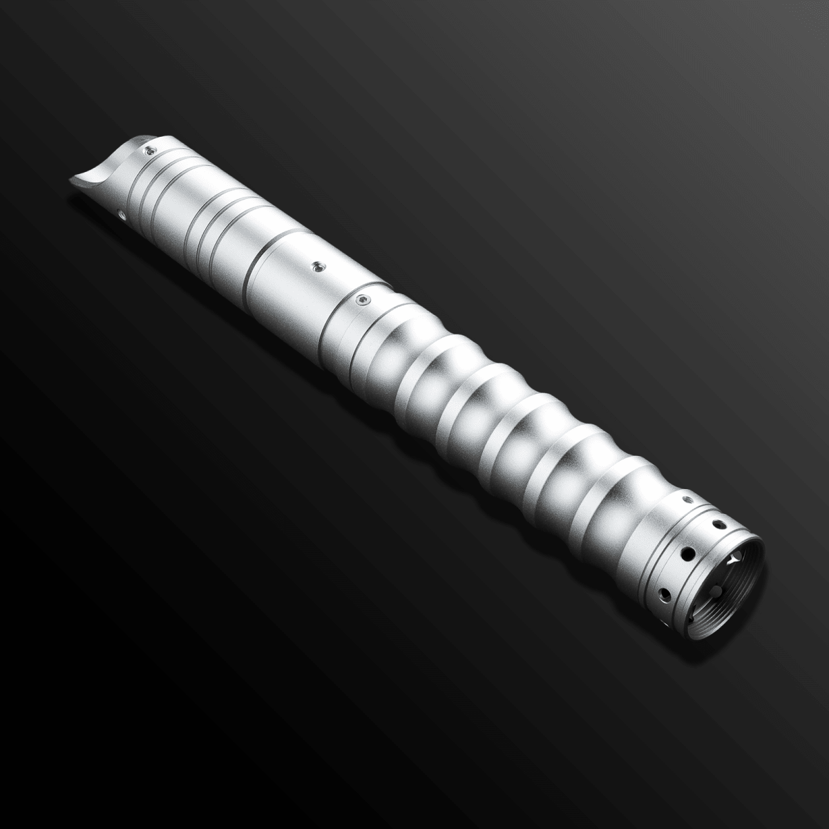 Commander Light Saber with polished silver hilt - Tactical Edge Hobbies