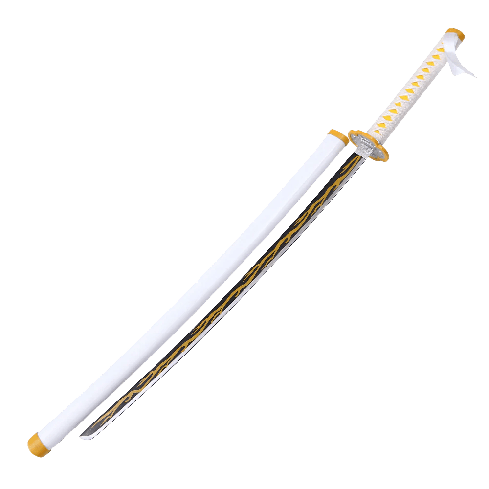 Zenitsu Agatsuma LED sword yellow katana - Tactical Edge Hobbies