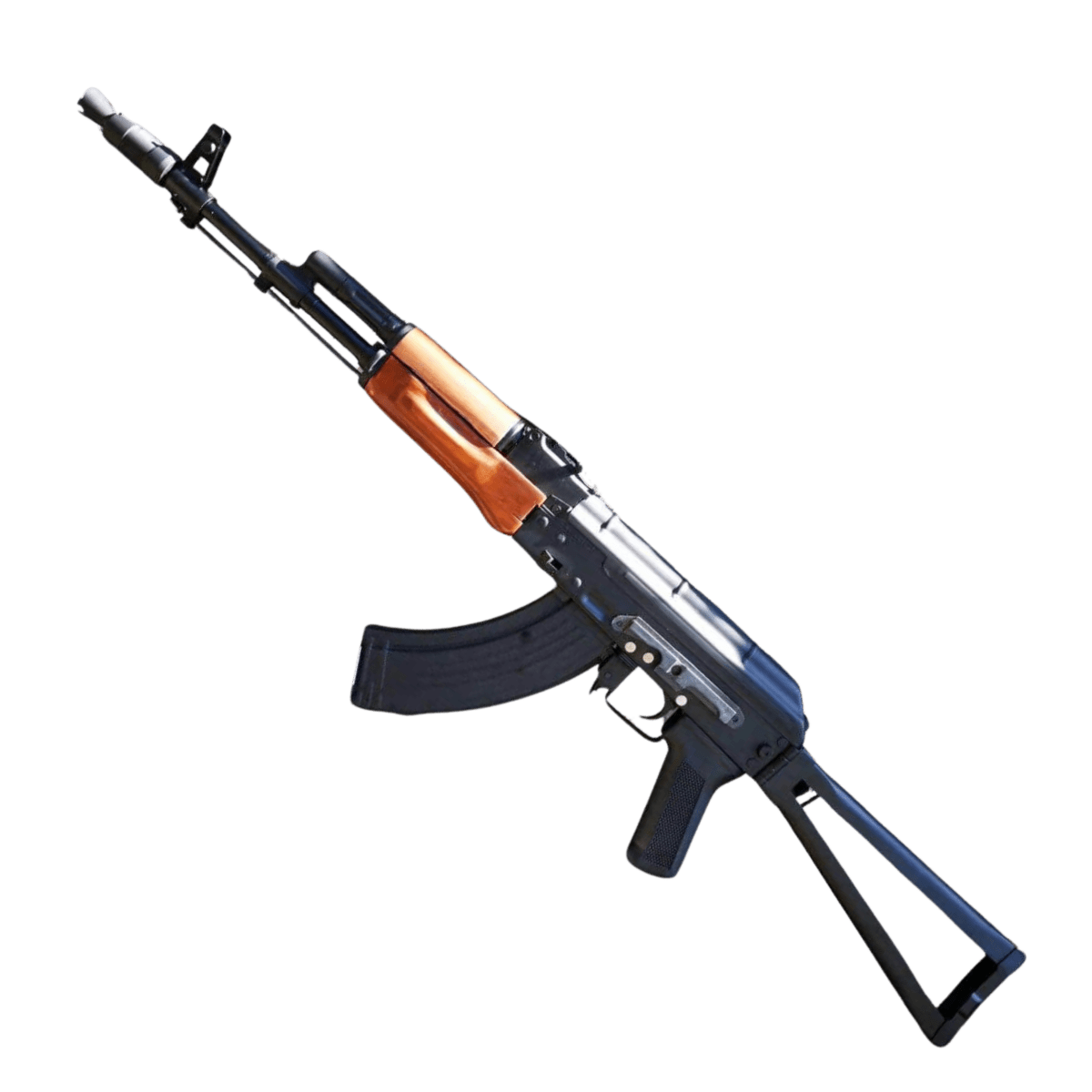 AKS-74N AEG Gel Blaster Real Wood Handguard Double Bell 003A - Tactical Edge Hobbies