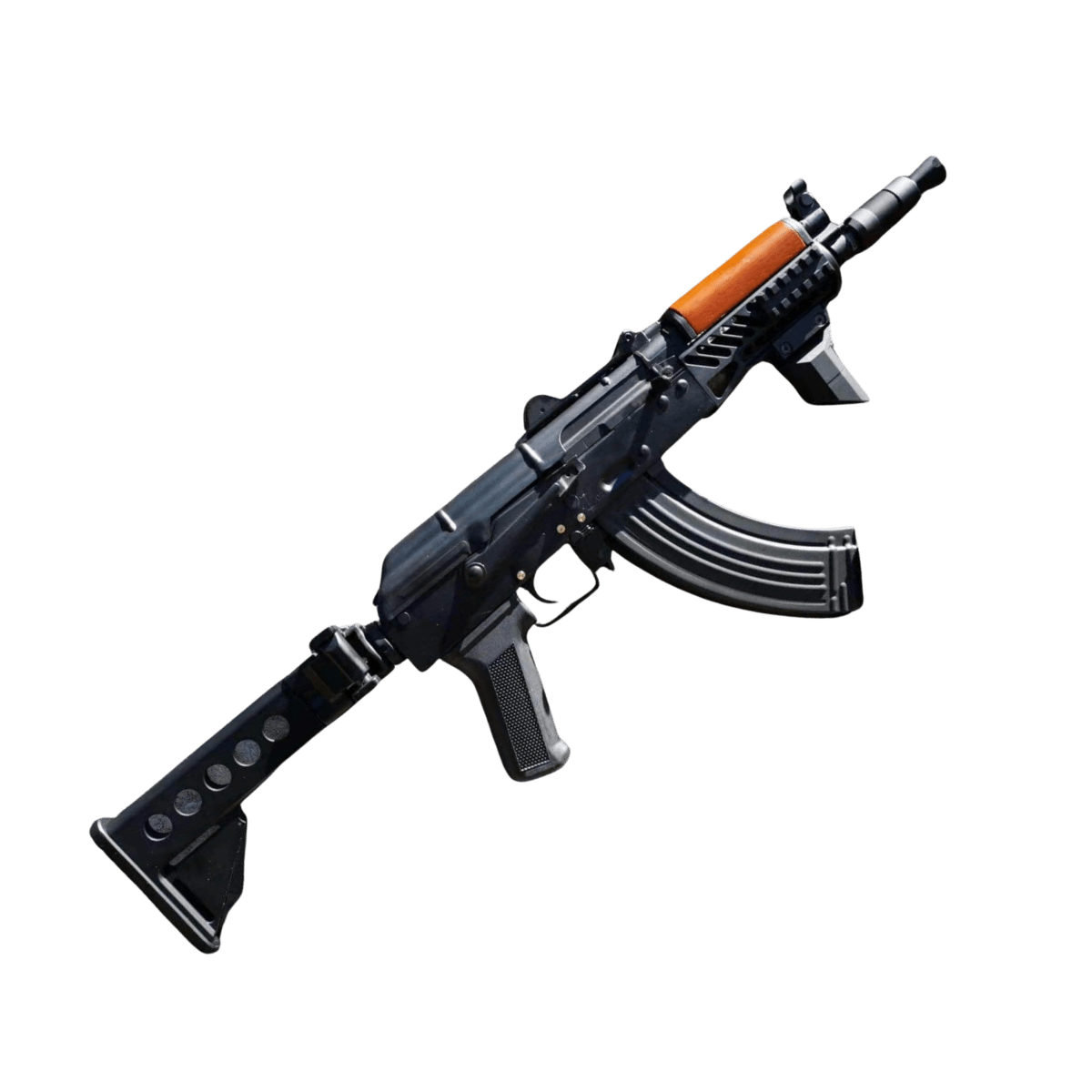 Double Bell AK74U CNC Tactical AEG Gel Blaster With Real Wood - (016-1)