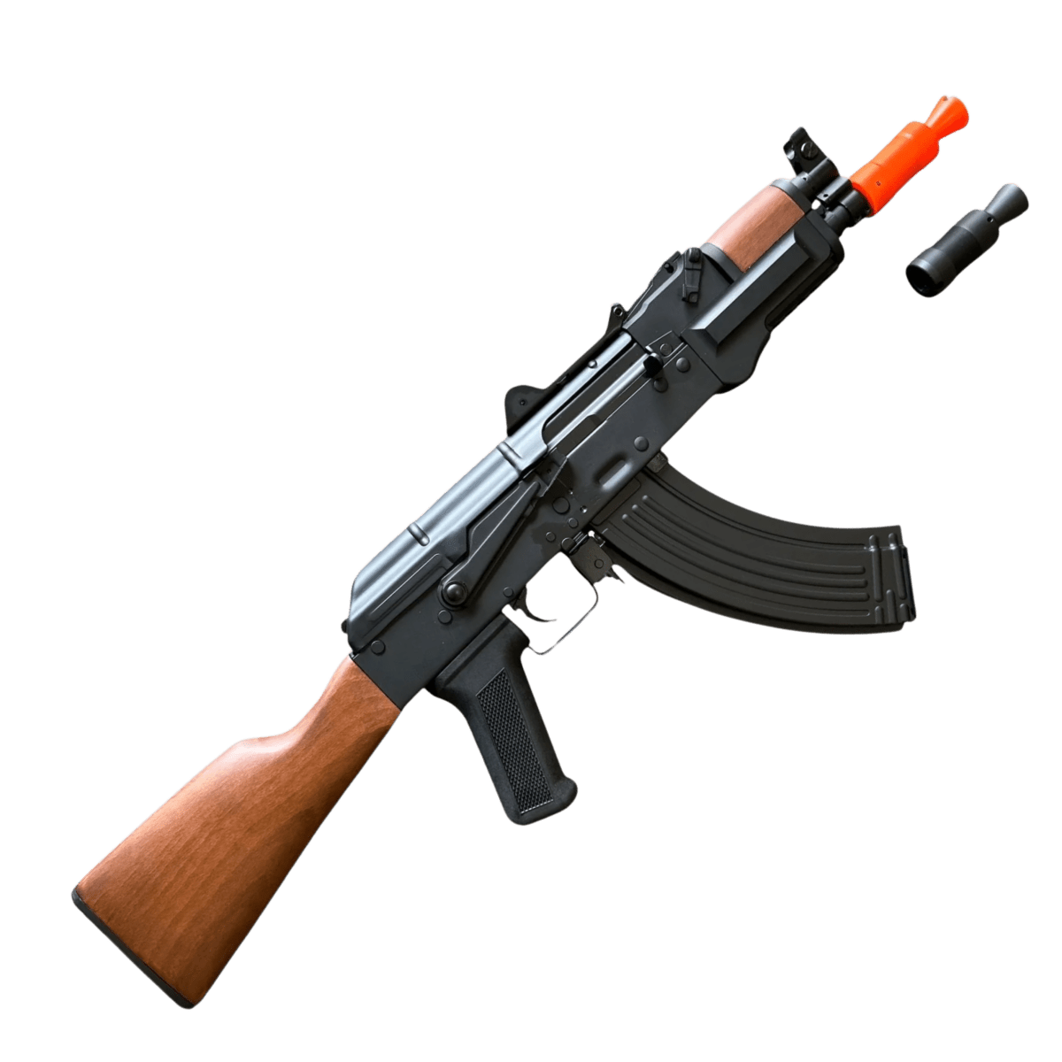 Double Bell AK 024 “AK-74U” Full Metal and Wood With CNC Tactical AEG Gel Blaster