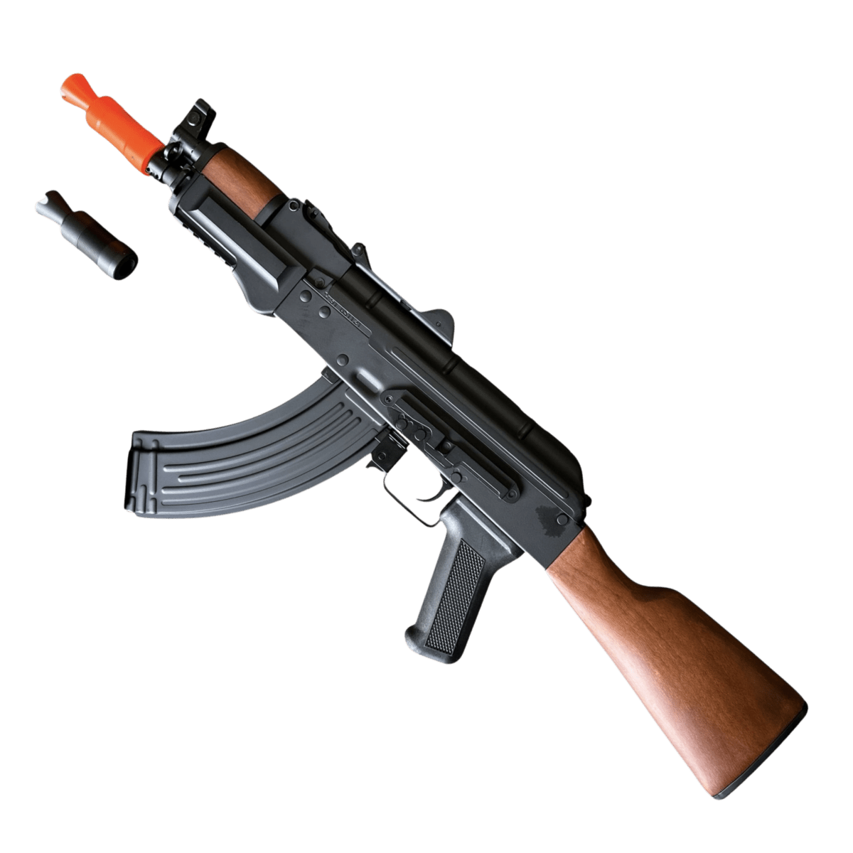 Double Bell AK 024 “AK-74U” Full Metal and Wood With CNC Tactical AEG Gel Blaster