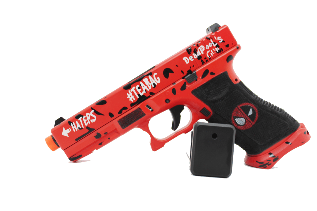 Double Bell Deadpool DP17 Gas Blow Back Gel Blaster