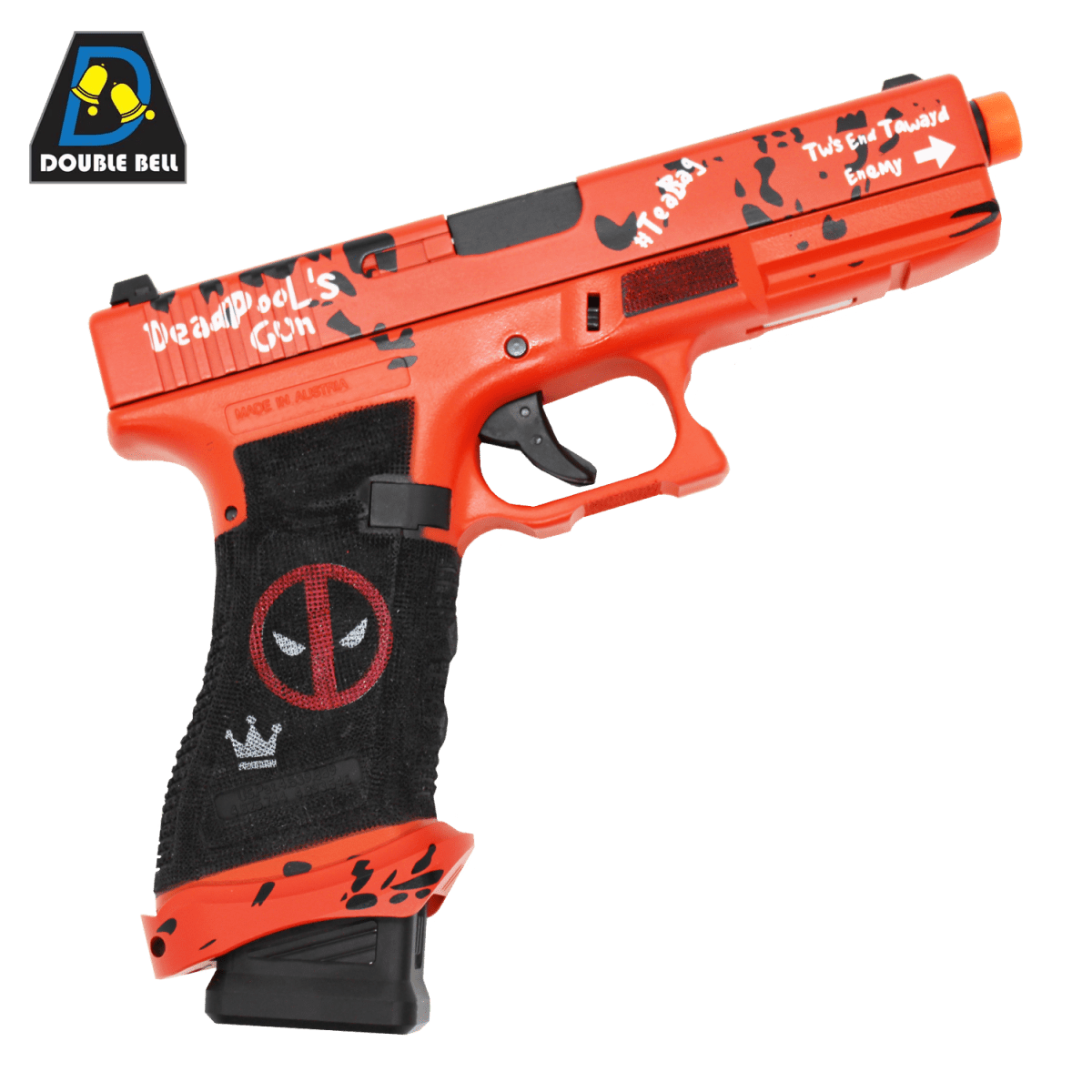 Double Bell Deadpool DP17 Gas Blow Back Gel Blaster
