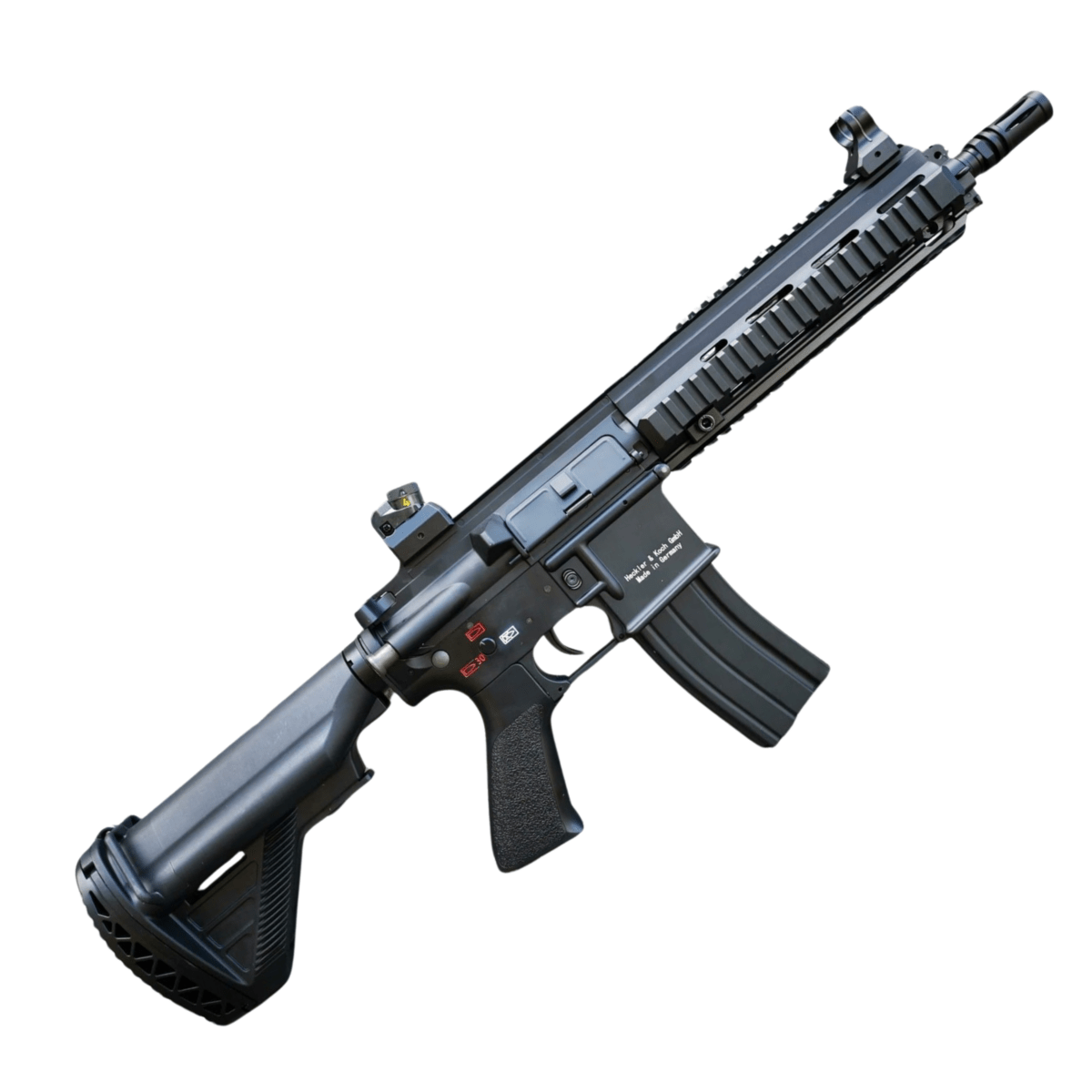 Double Bell HK416D Engraved Metal Gel Blaster - Black