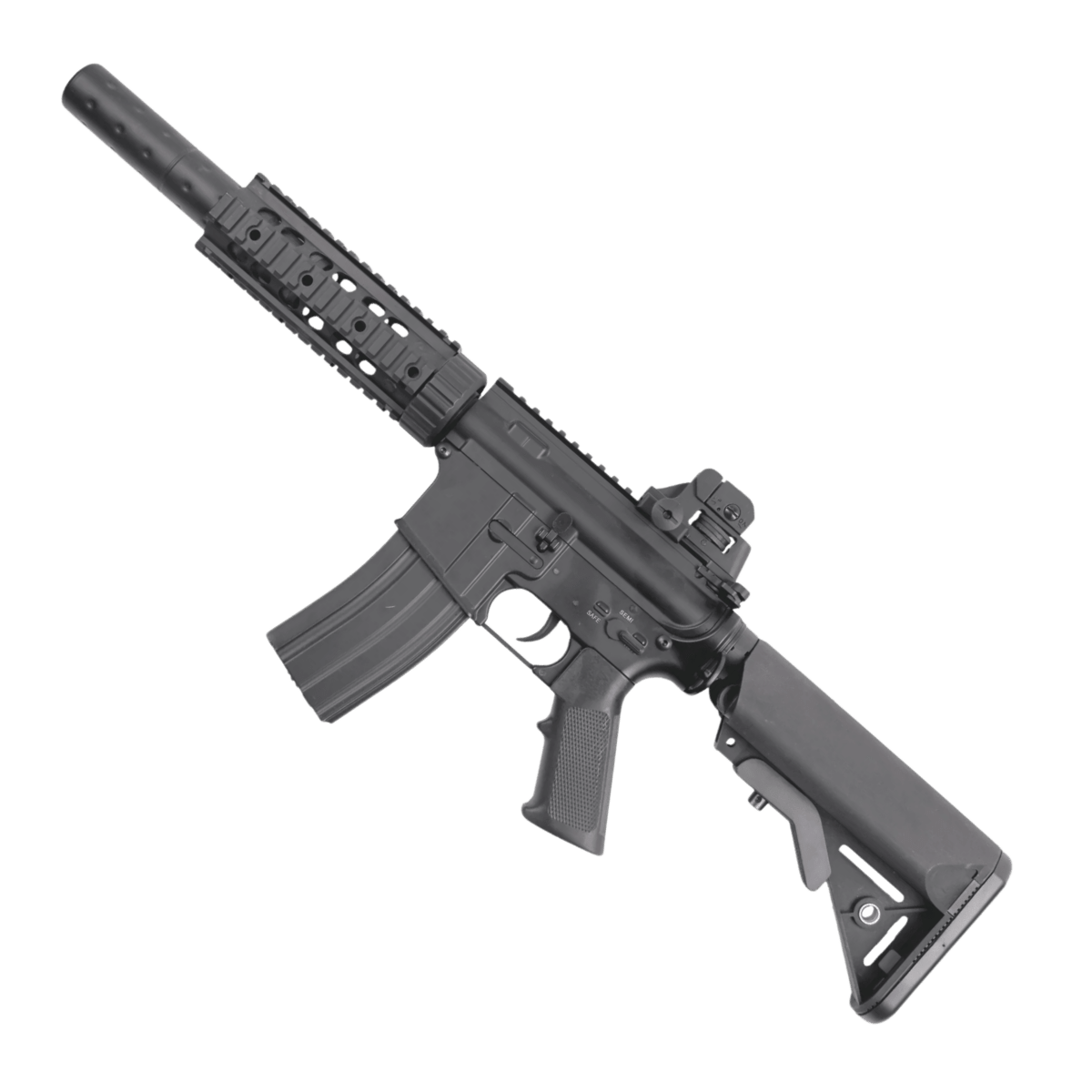 Double Bell M4 CQB AEG Gel Blaster - Black