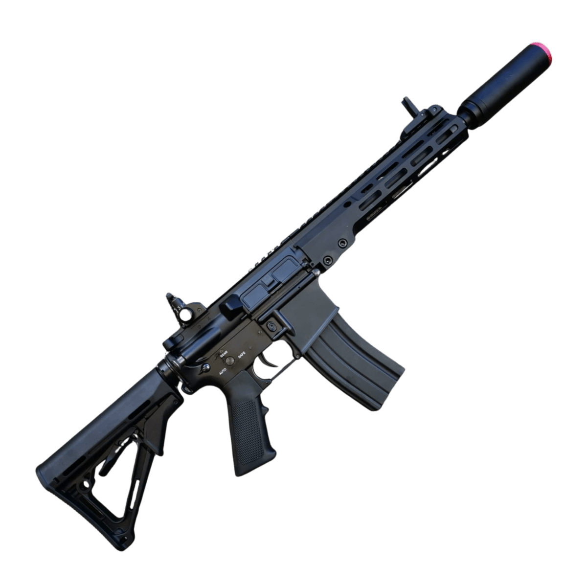 Double Bell MK16 AEG Gel Blaster - Black
