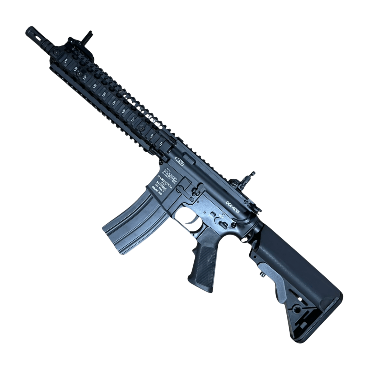 Double Bell MK18 AEG Metal Gel Blaster - Black