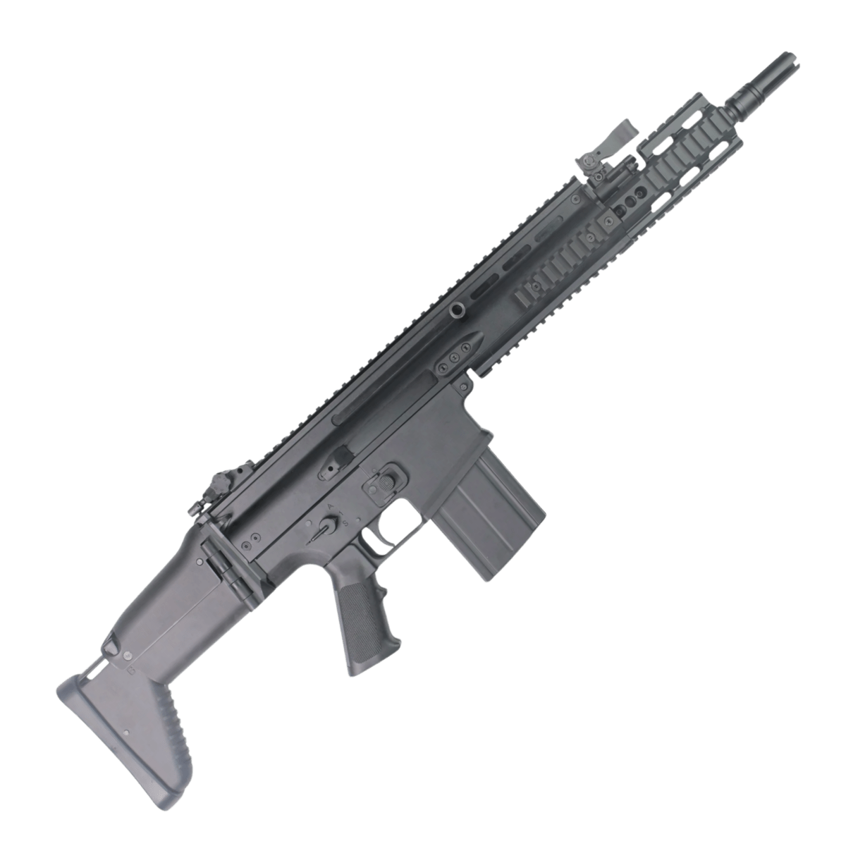 Double Bell SCAR-H AEG MREX Metal Gel Blaster - Black