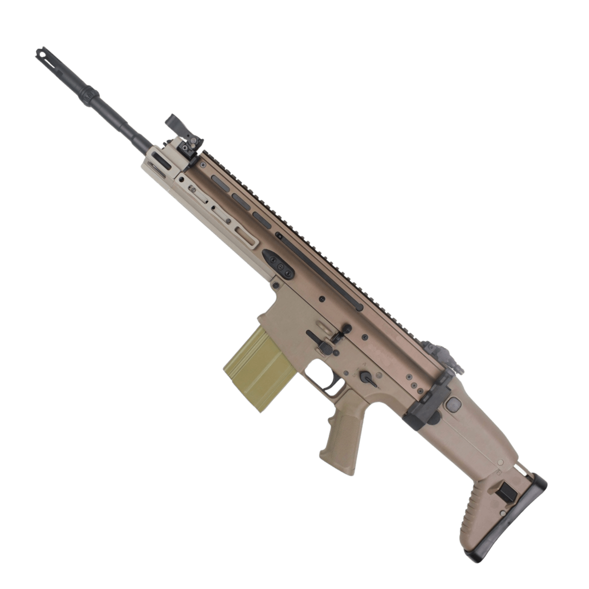 Double Bell SCAR-H  M-LOK / PMM-style Metal AEG Gel Blaster - Black
