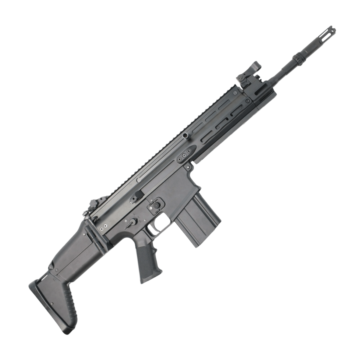 Double Bell SCAR-H  M-LOK / PMM-style Metal AEG Gel Blaster - Black