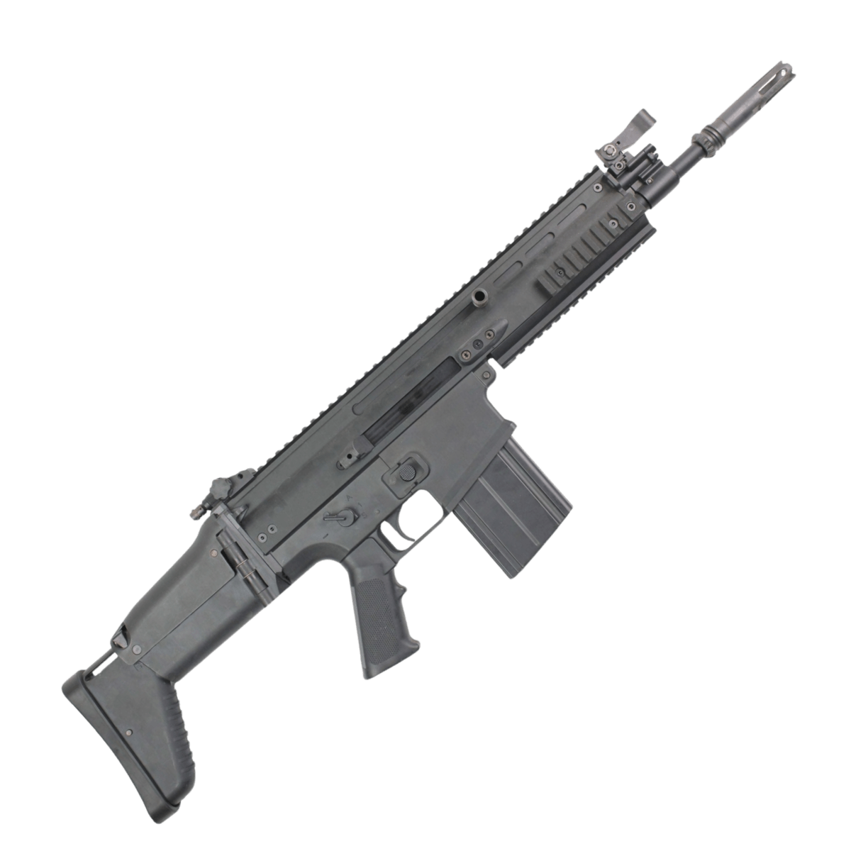 Double Bell SCAR-H Standard / Mk17 Metal AEG Gel Blaster - Black