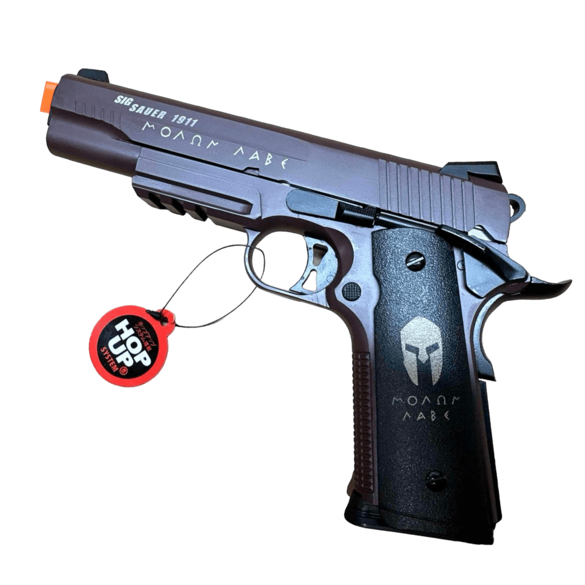 Durable Double Bell SIG 1911 Spartan .45 GBB Gel Blaster for tactical enthusiasts - Tactical Edge Hobbies