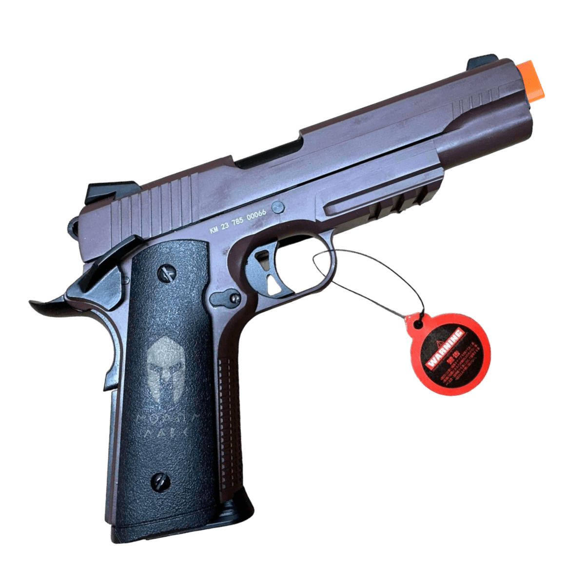 Double Bell SIG 1911 Spartan .45 GBB Gel Blaster with realistic blowback feature - Tactical Edge Hobbies