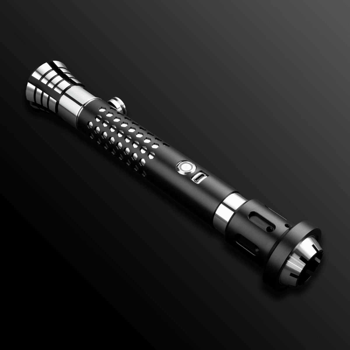 Sleek Dread Light Saber emitting ominous light - Battle Sabers