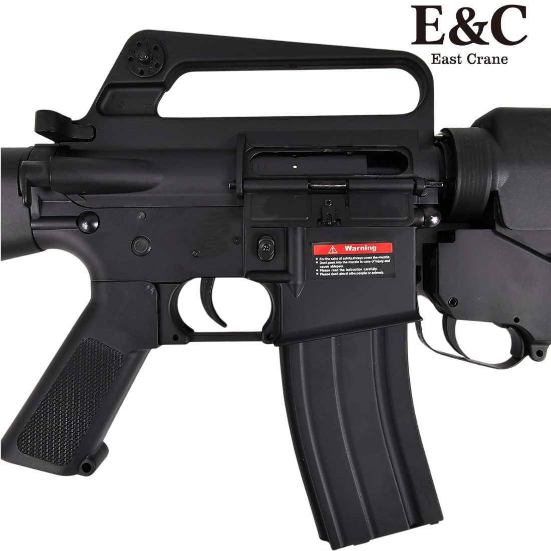 High-performance E&C M16 Gel Blaster with M203 Grenade Launcher for improved accuracy - Tactical Edge Hobbies