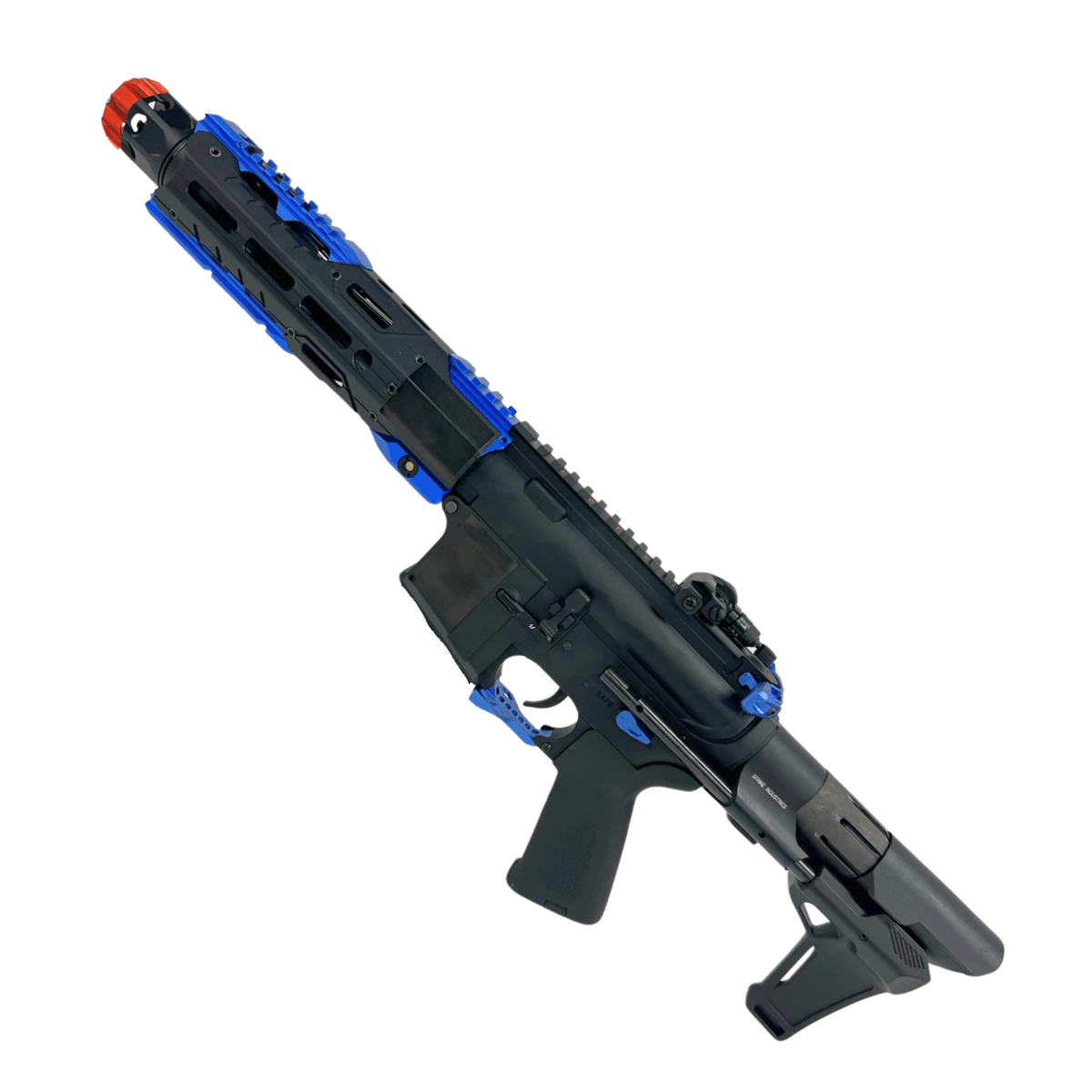 Durable E&C Strike Industries Licensed Sentinel M4 Gel Blaster with enhanced features - Tactical Edge Hobbies