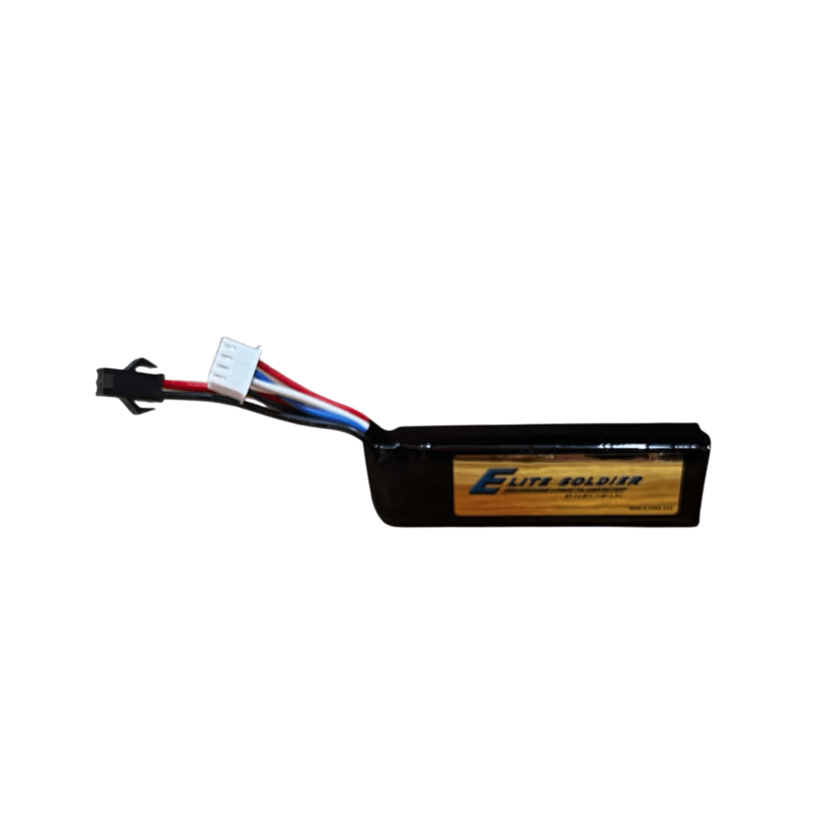 Elite Soldier 11.1v 750mAh small battery with JST plug - Tactical Edge Hobbies