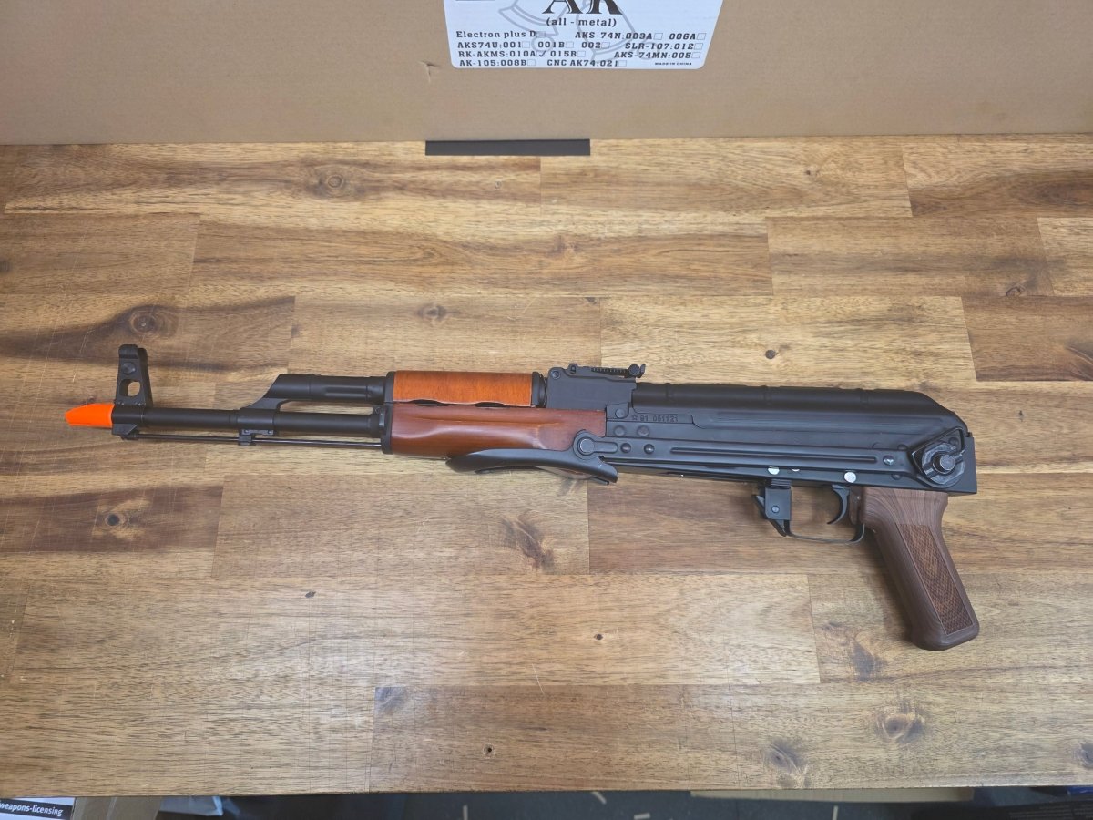 Ex Demo - Double Bell 010A AKMS AEG With Real Wood Handguard