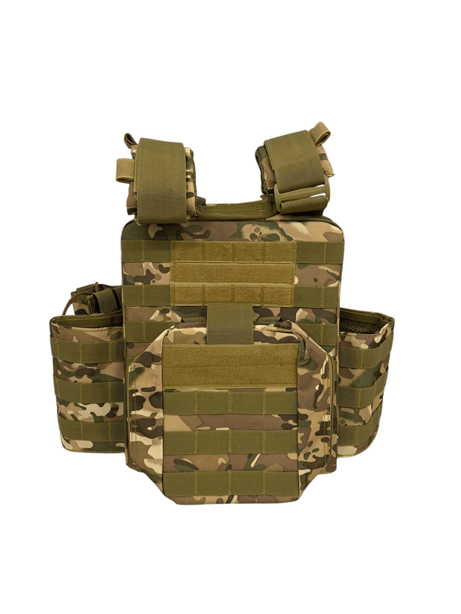 Extreme Combat vest with multiple pouches and adjustable straps - Tactical Edge Hobbies