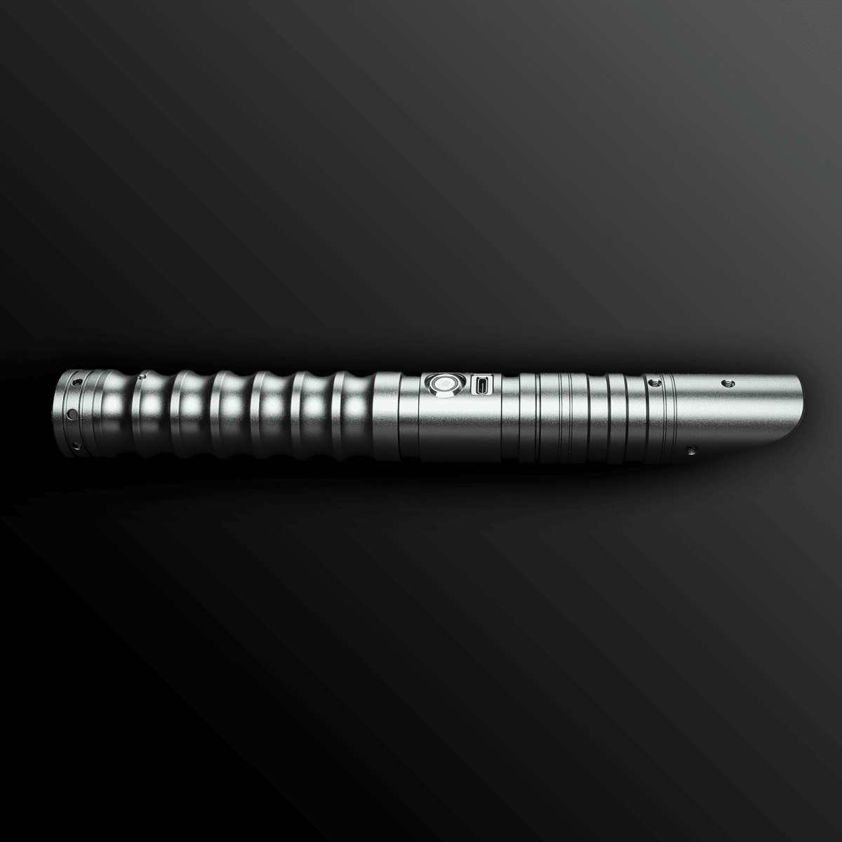Force Light Saber featuring a polished silver hilt - Tactical Edge Hobbies
