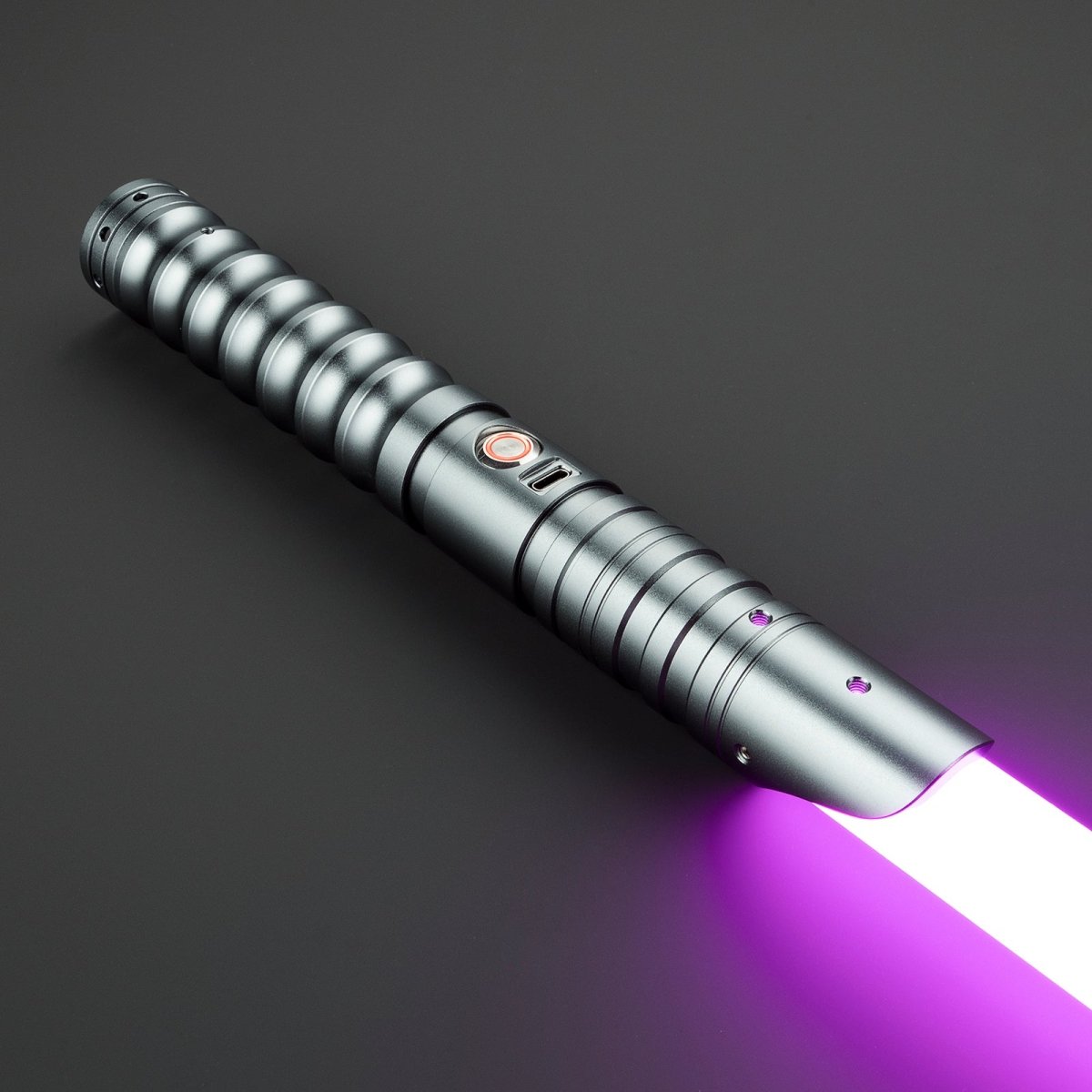 Elegant Force Light Saber with a metallic silver finish - Tactical Edge Hobbies