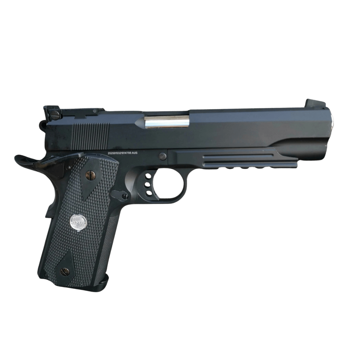 Golden Eagle 1911 Desert Warrior Full Metal Gas Blowback Pistol